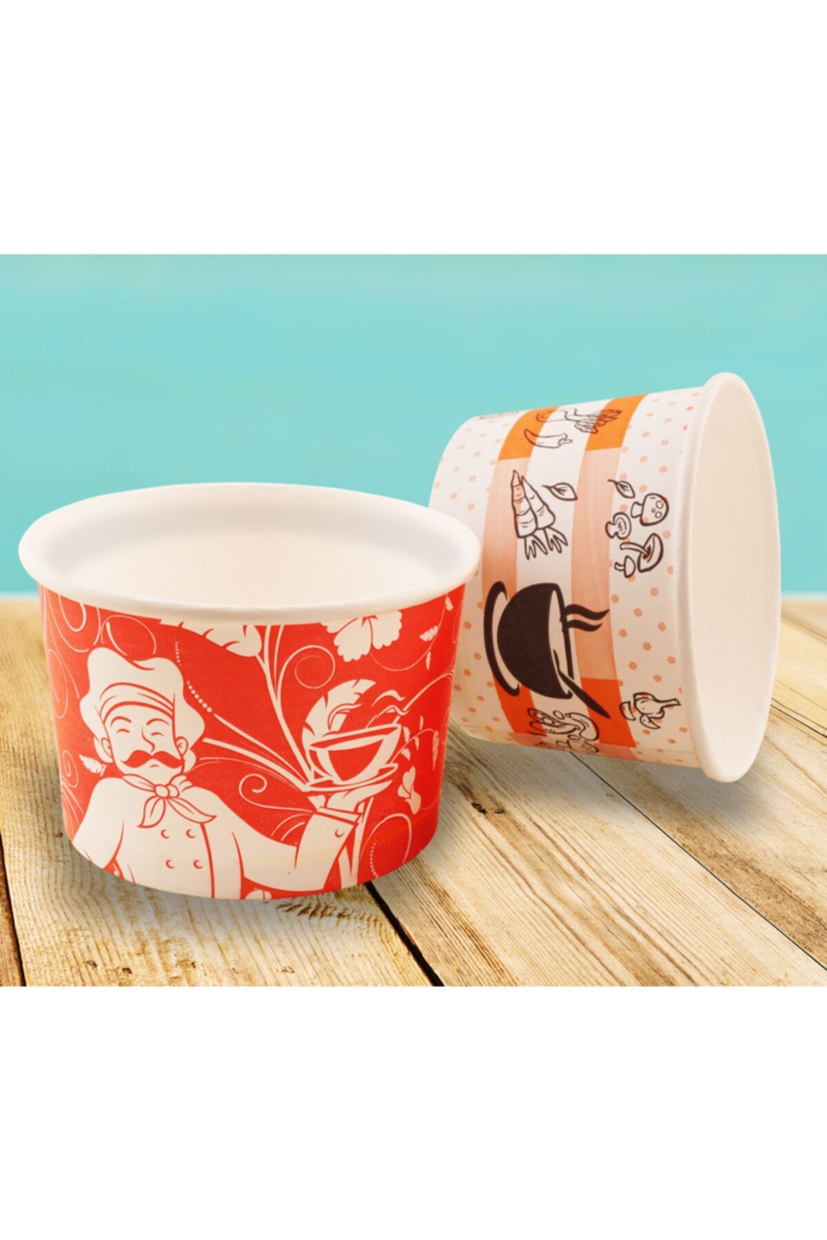 cuppa Karton Çorba Kasesi 16 Oz 1000 Adet