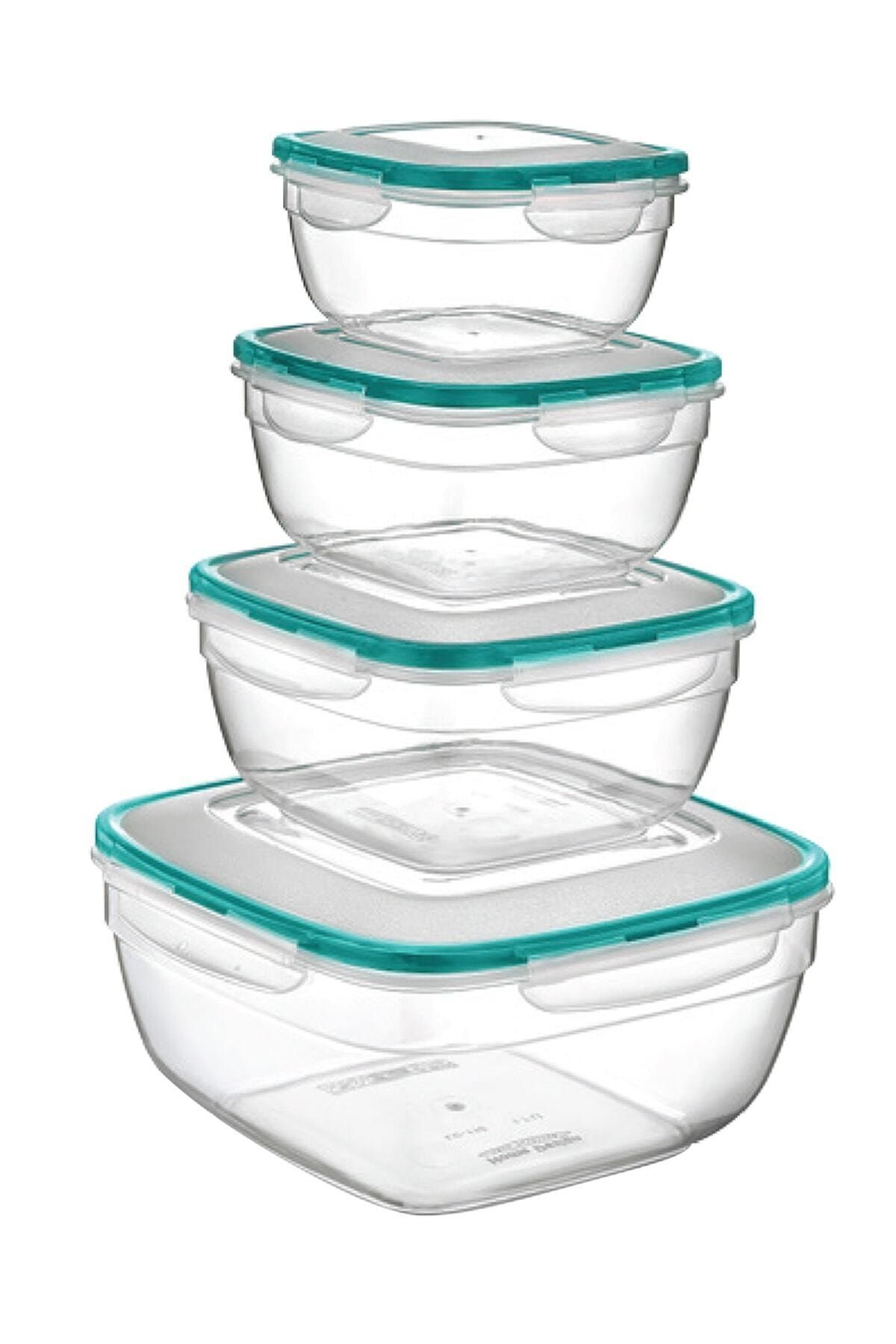 Yeni Yaşam Fresh Box Kare 4'lü Set Lc305