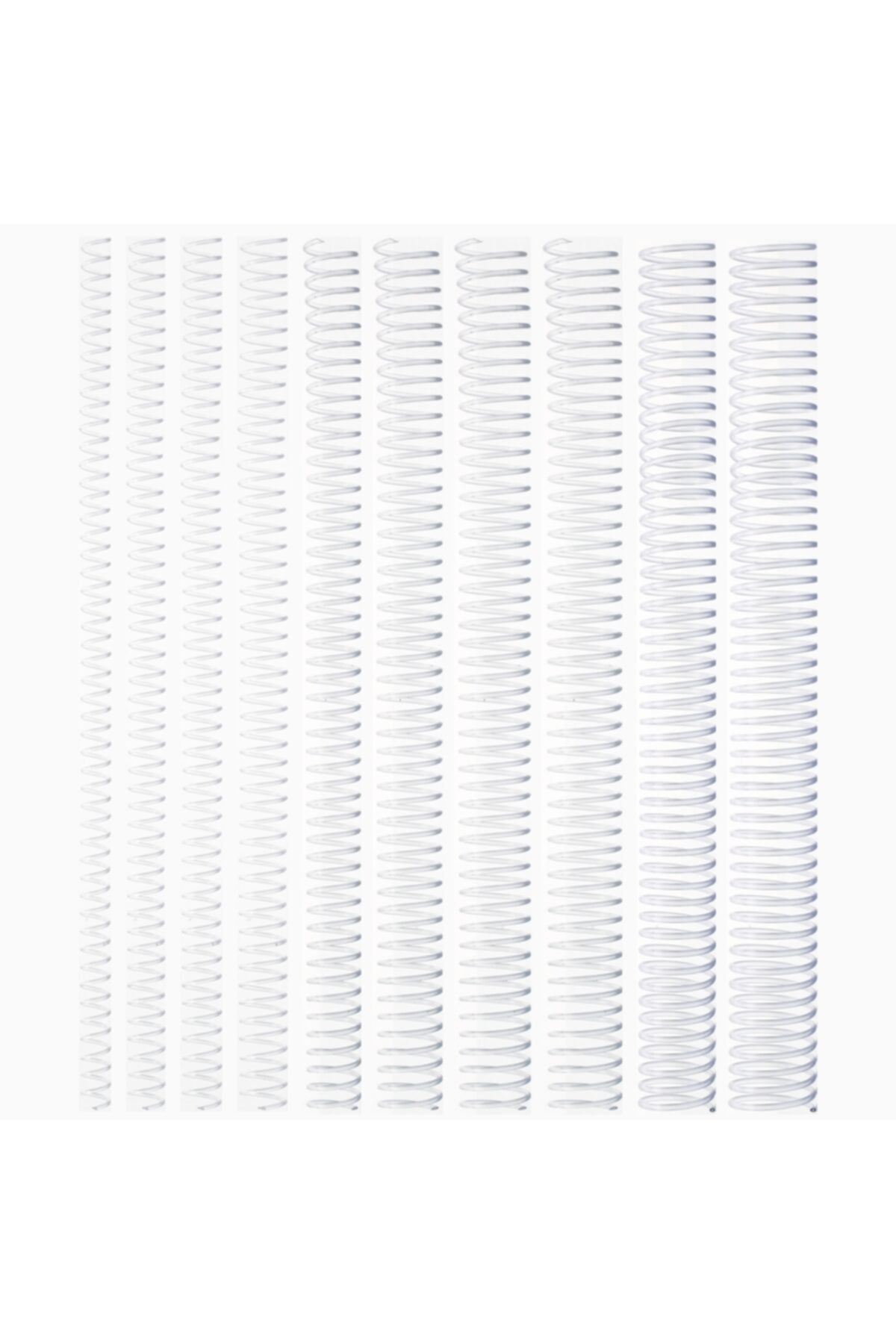 Bigpoint Plastik Helezon Spiral 25 Mm Şeffaf 50'li (4:1)