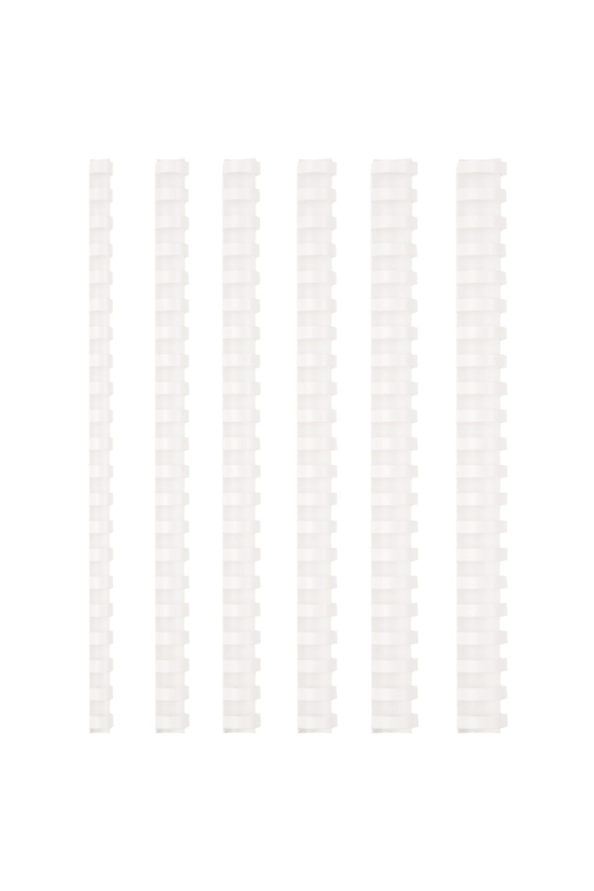 Bigpoint Plastik Spiral 38 Mm Beyaz 50'li Kutu