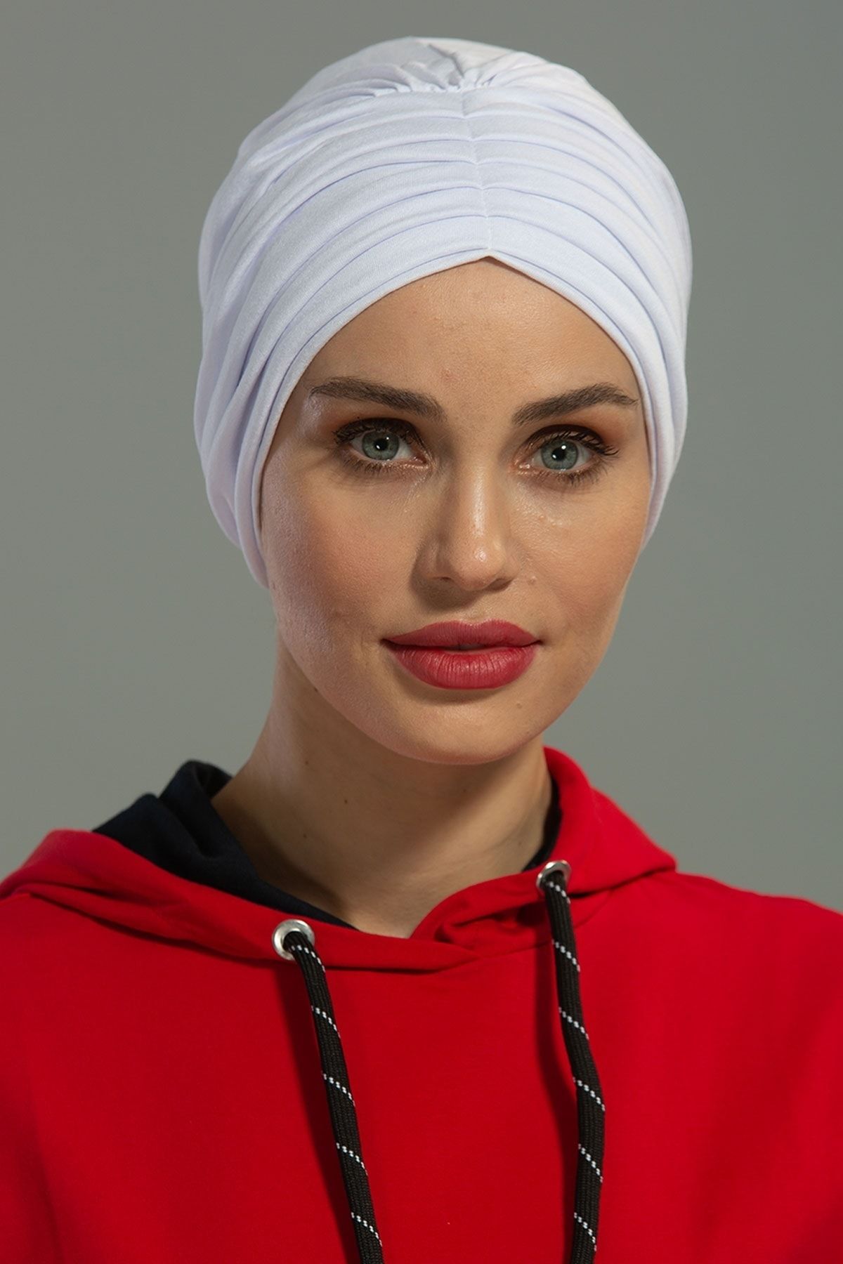 DREAM VEGA Pileli Penye Bone Beyaz