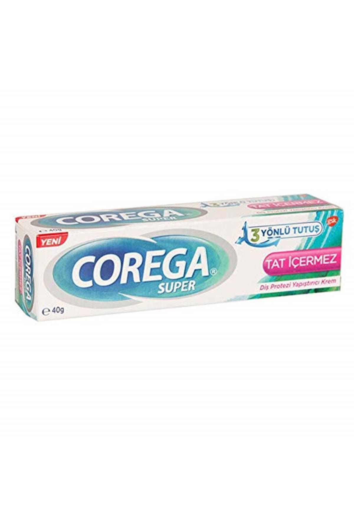 Corega 3 Yönlü Tutuş 40g Tat Içermez