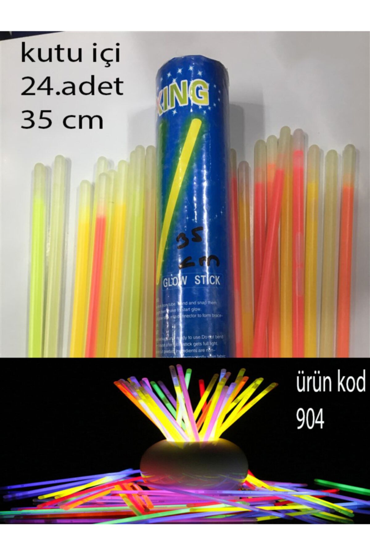 Samur Glow Stick Fosforlu Neon Çubuk 904