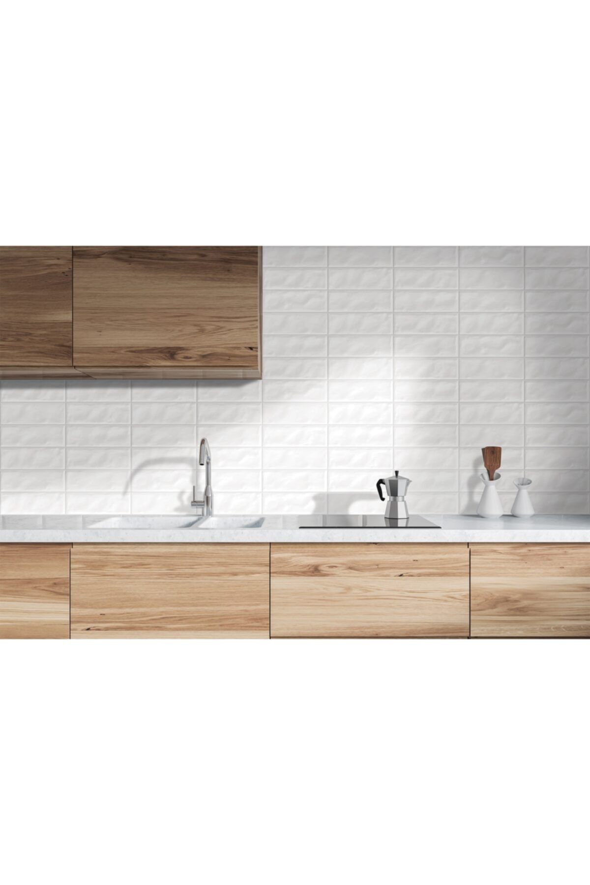 GRANISER 10×30 Alaska Beyaz Glossy Seramik