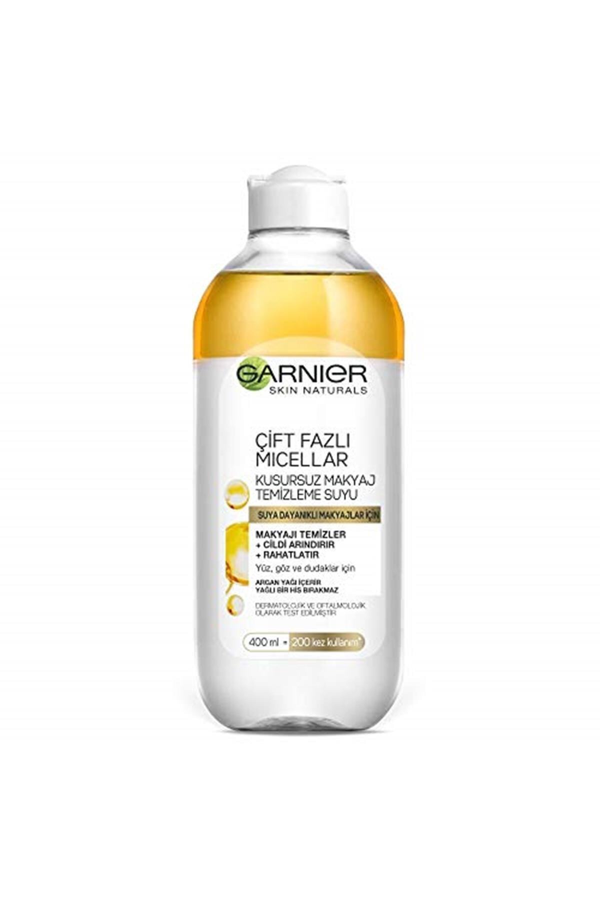 Garnier Marka: Skin Naturals Çift Fazlı Micellar Kusursuz Makyaj Temizleme Suyu 400ml