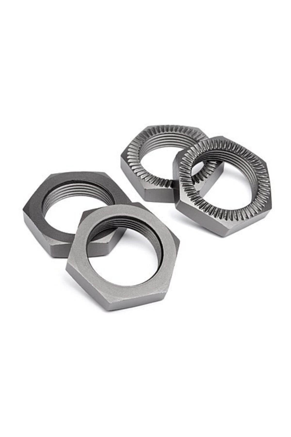 HPI 102216 Wheel Nut 24mm (GUNMETAL/4PCS) For 1/5 Baja Serıes