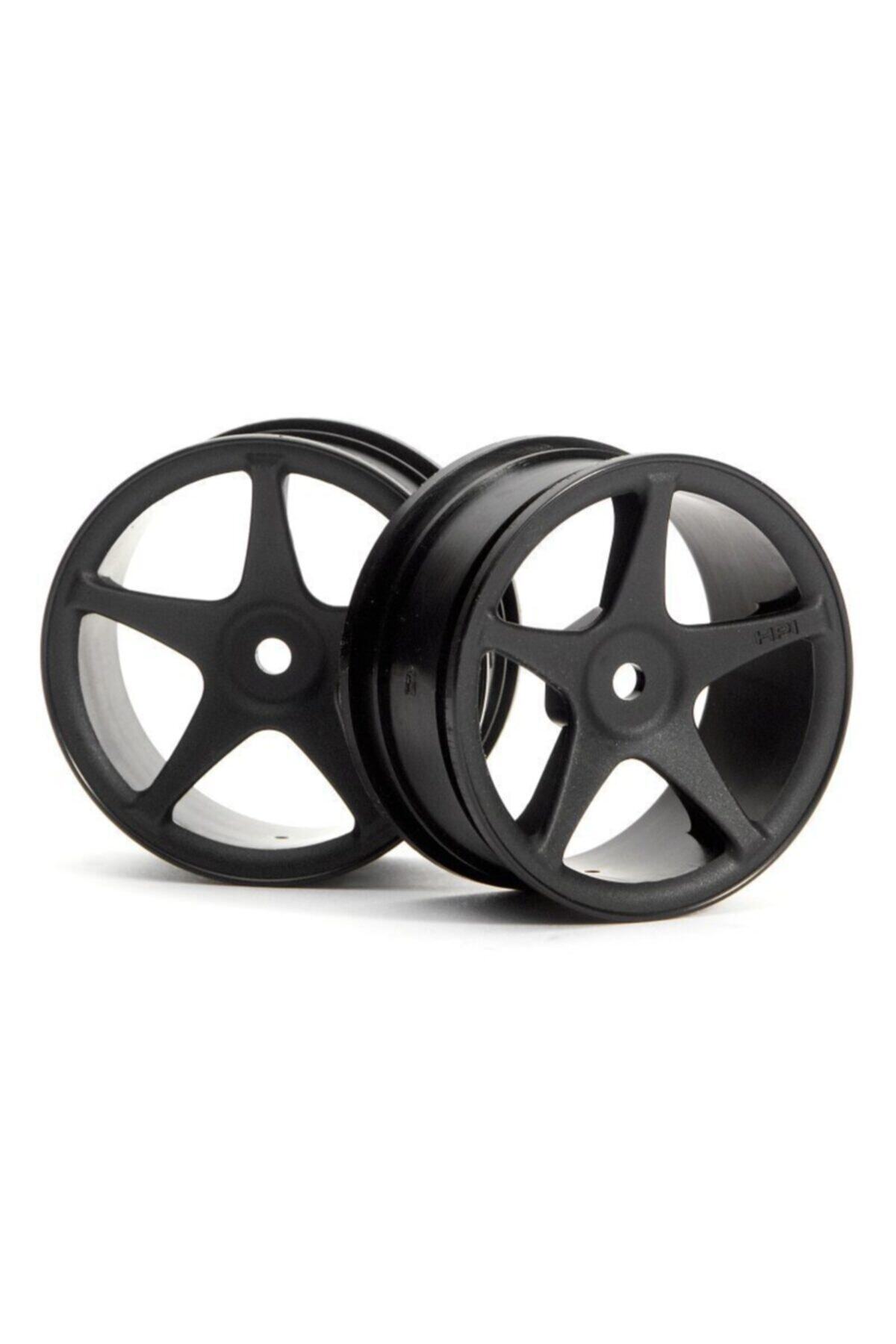 HPI 3696 1/10 Super Star Wheels 26mm Black (1mm Offset)
