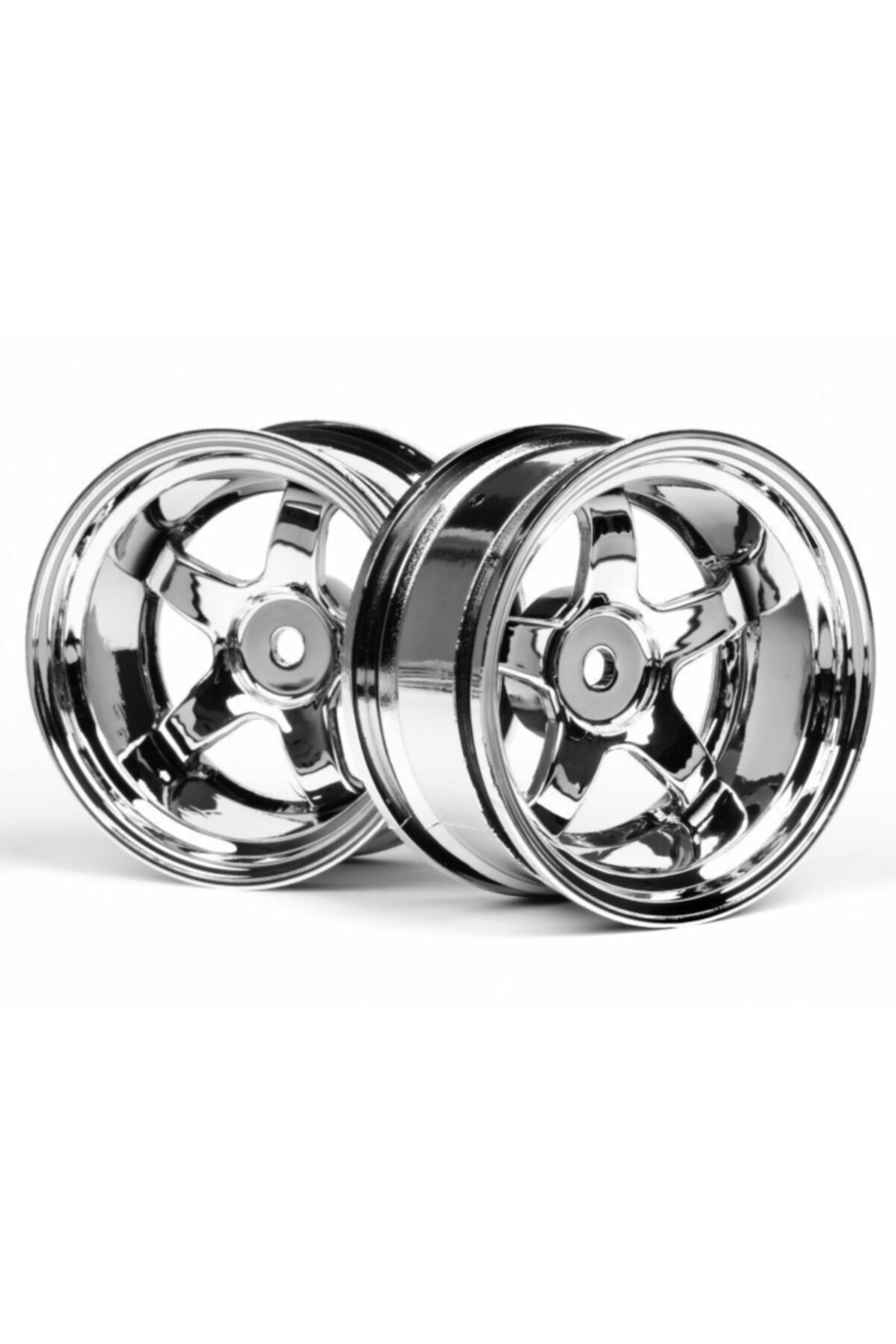 HPI 3593 1/10 Work Meıster S1 Wheel 26mm Chrome (9mm Offset)