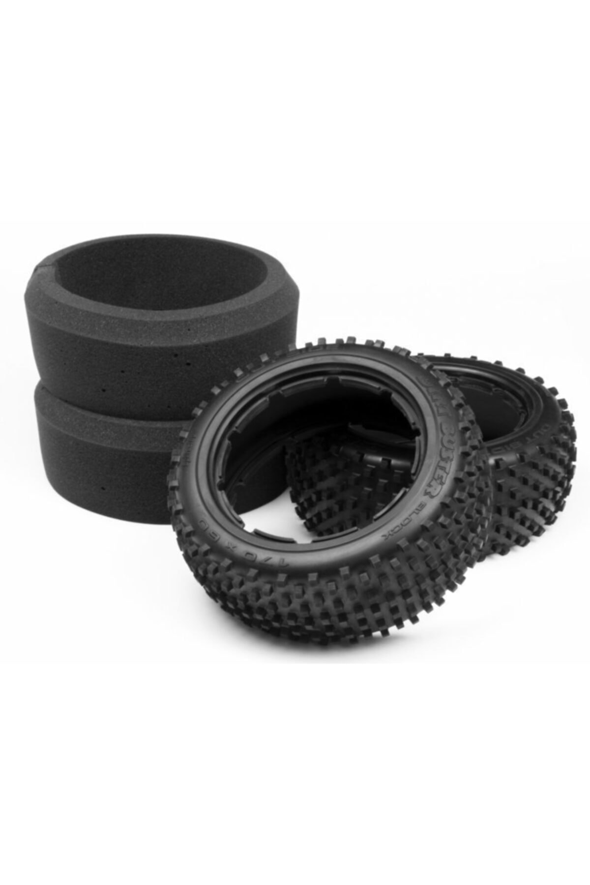HPI Dirt Buster Block Tire M Compound Front (170X60MM/2PCS)