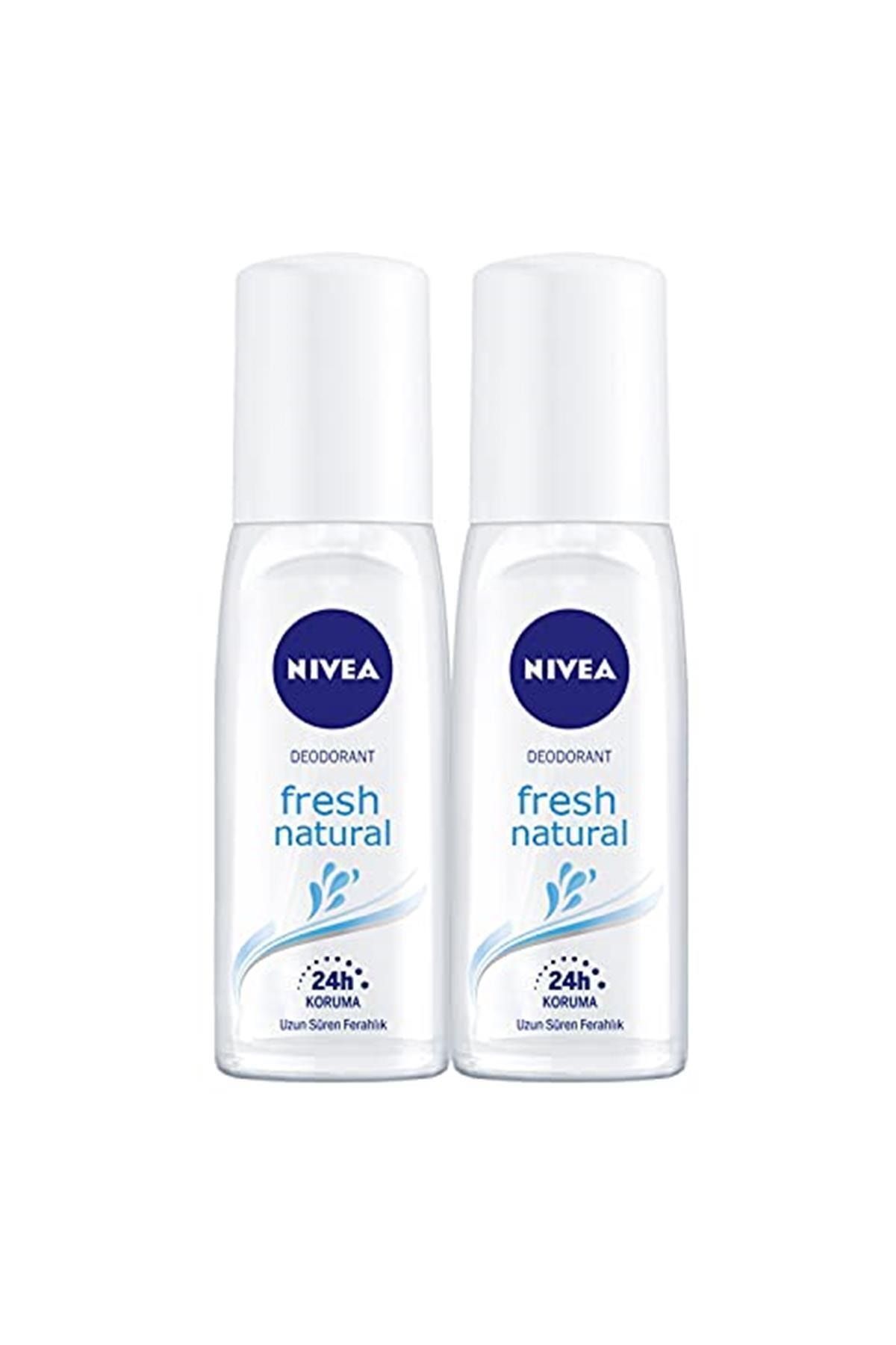 Nivea Fresh Natural Kadın Pump Sprey Deodorant 75 Ml X2 2 Paket (2 X 75 Ml) Kategori: Deodo