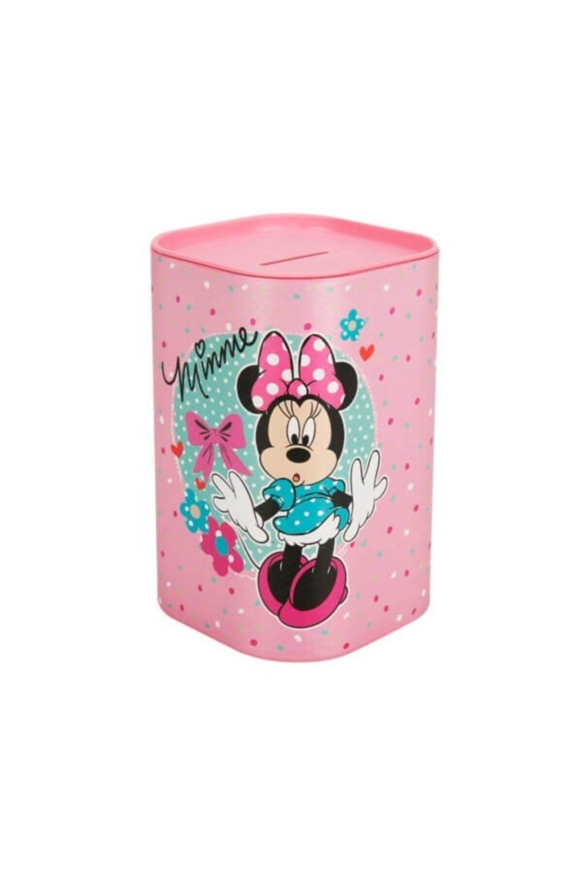 TEKNO İSTANBUL Kumbara Lisanslı Desenli Minnie Mouse Plastik