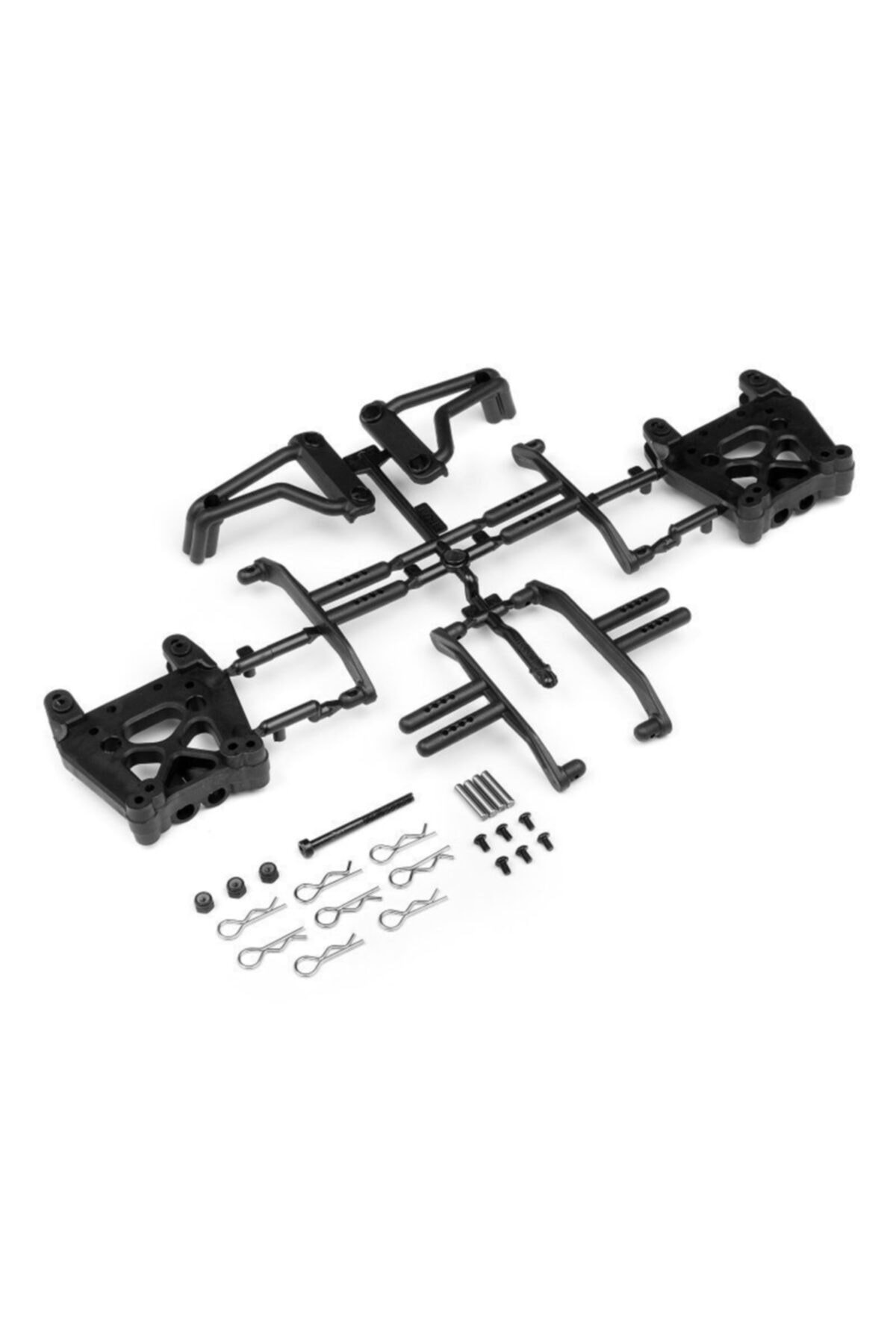 HPI 105312 Shock Tower/body Mount/roll Bar Set Savage Xs