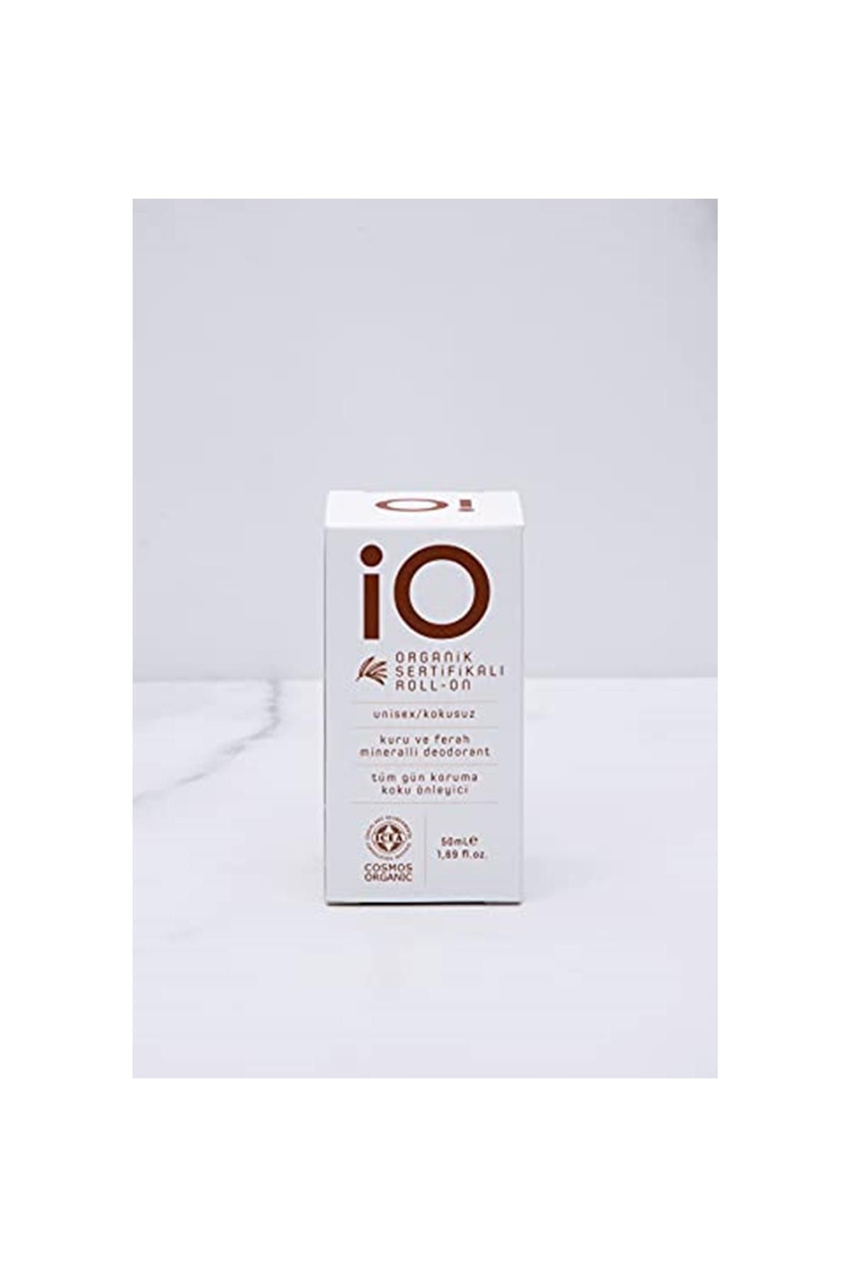 io Organik Sertifikalı Roll-on Unisex ( Unscented/kokusuz ) Kategori: Deodorant