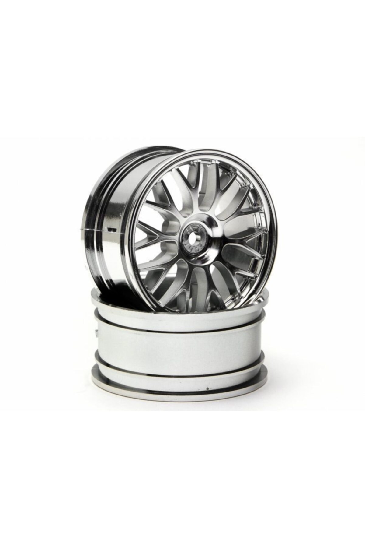 HPI 3712 Mesh Wheel 26mm Chrome - 1 mm Offset
