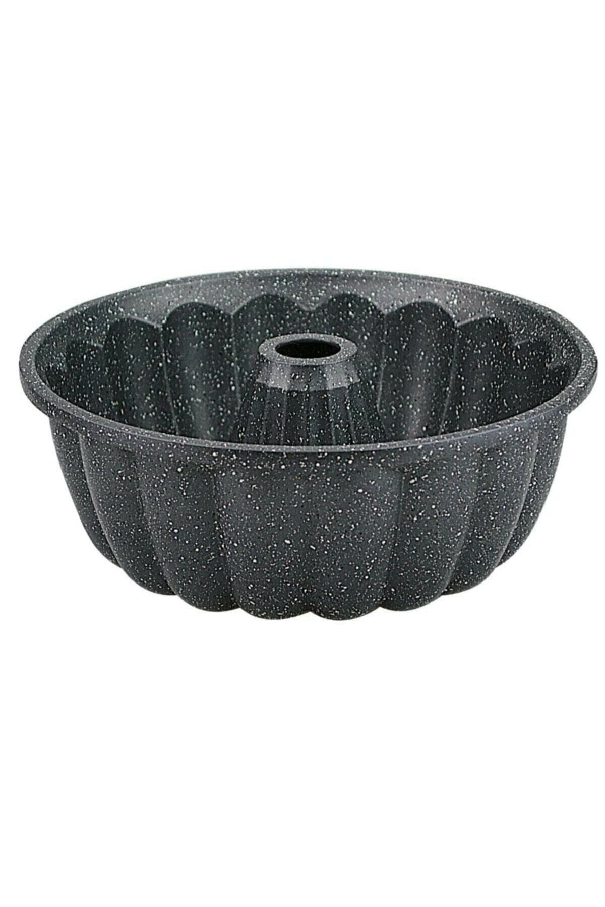 Eda Asya Granit Döküm Kek Kalıbı Sık Dilimli Kek Kalıbı 26 cm