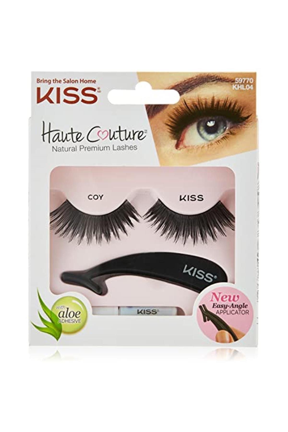 Kiss Khl04gt Haute Couture Single Lashes-coy 1 Paket (1 X 40 G)