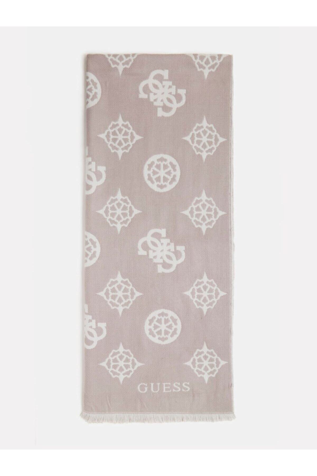 Guess Gri Kadın Atkı