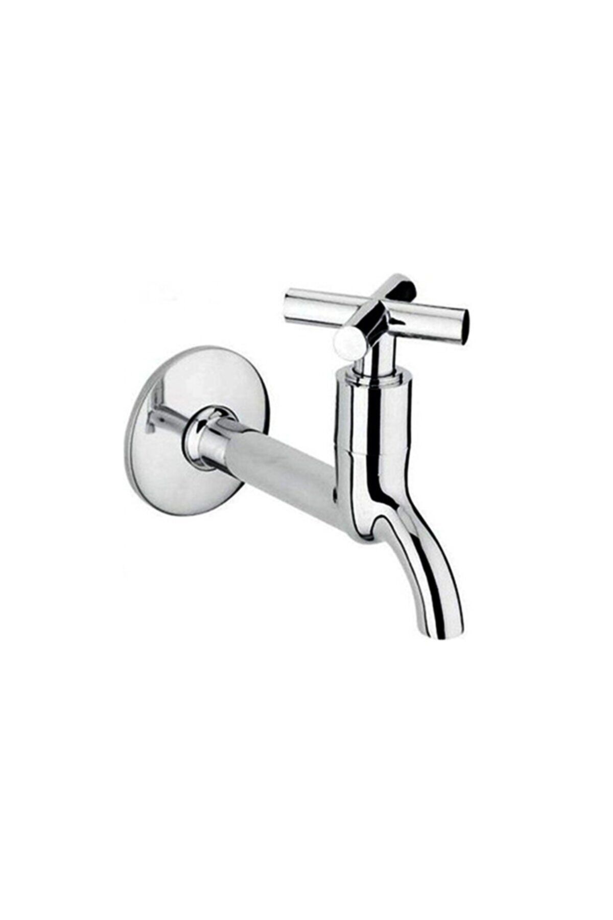 xolo Zamak Koçbaş 4 Kollu Tek Su Girişli Banyo  Bahçe Musluğu
