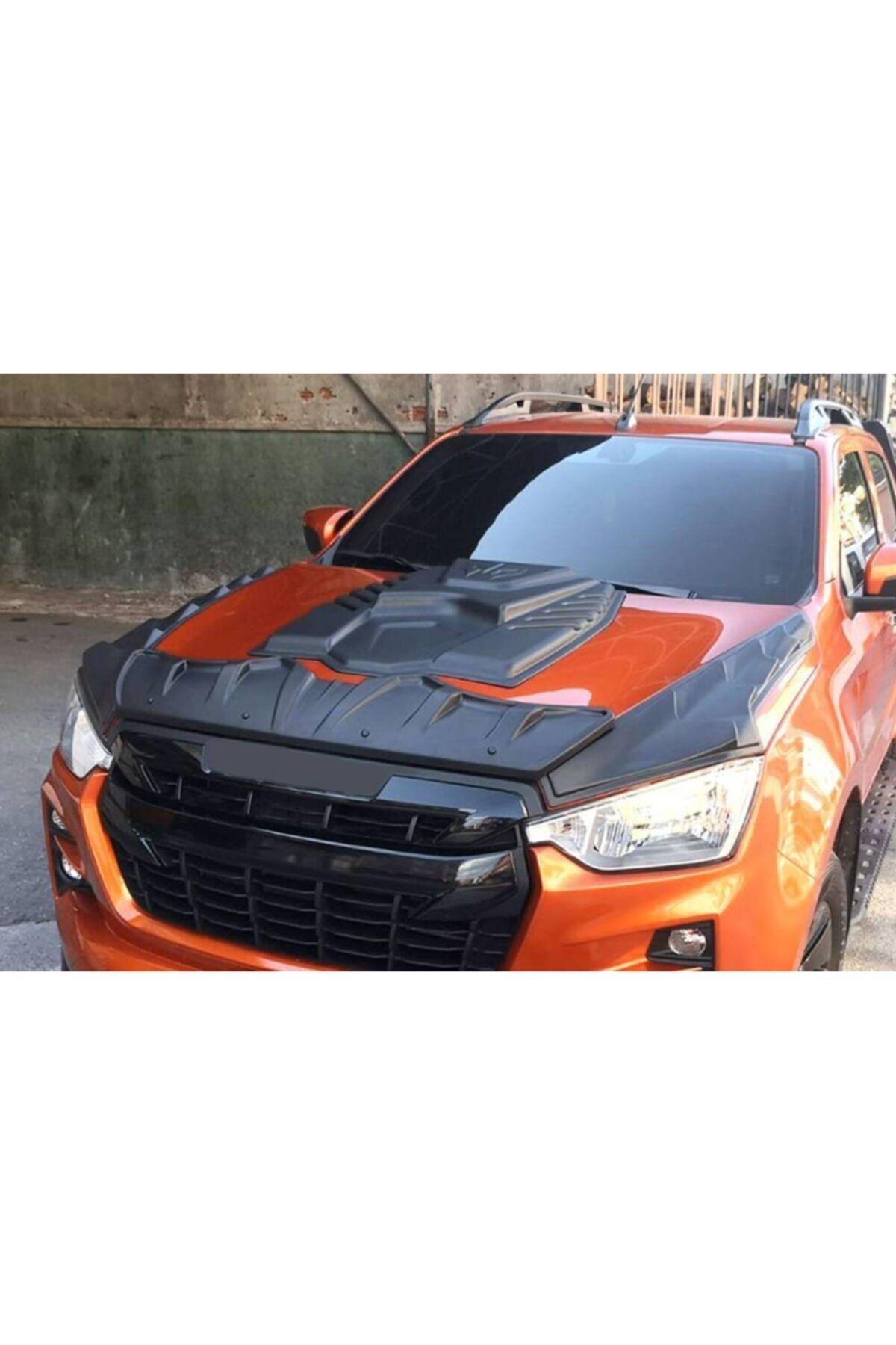 Omsa Isuzu D Max Uyumlu Dragon Ön Kaput Koruyucu 3 Parça 2020 Ve Sonrası