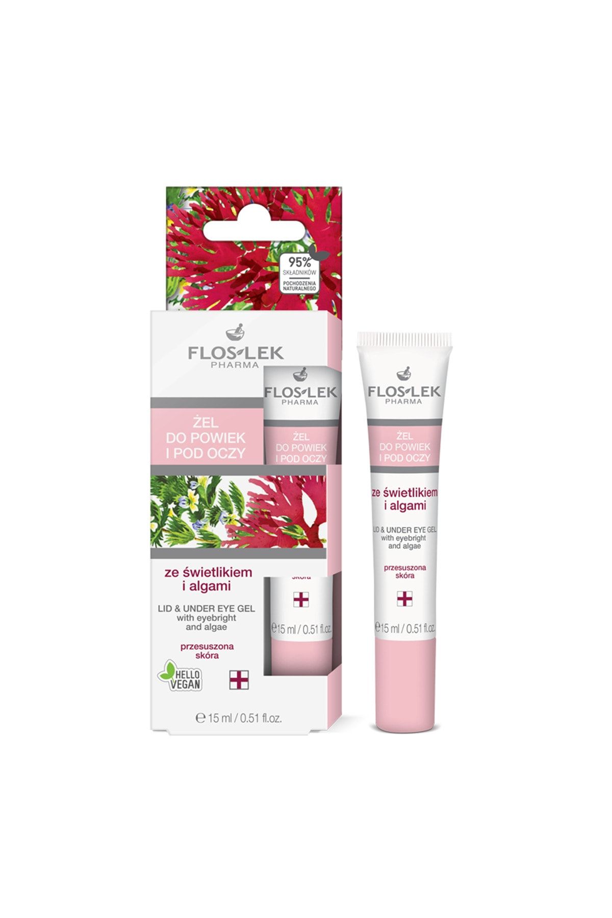 Floslek Yosun Içerikli Göz Çevresi Aydınlatıcı Bakım Jeli 15 Ml