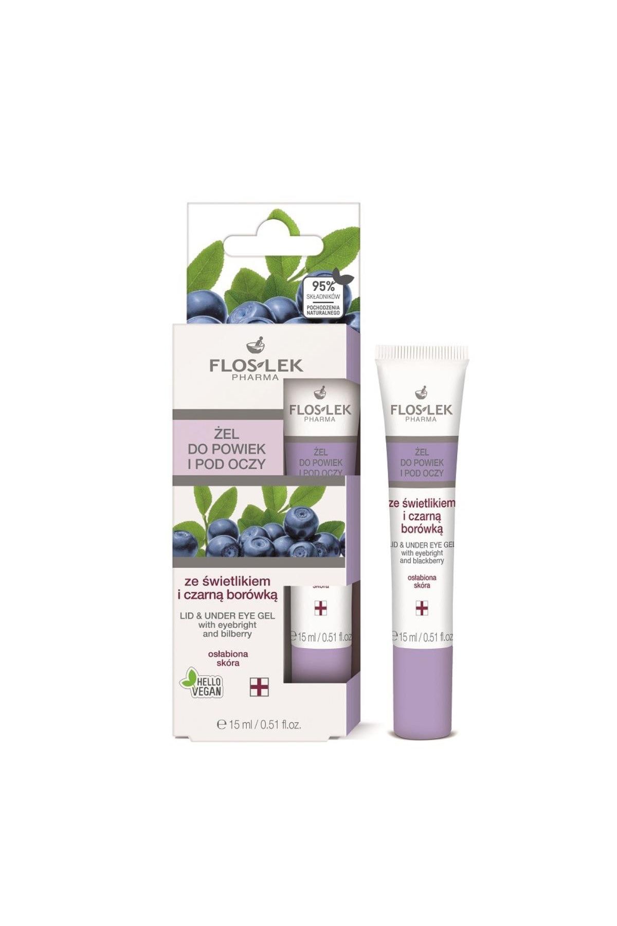 Floslek Yaban Mersini Içerikli Göz Çevresi Aydınlatıcı Bakım Jeli 15 ml