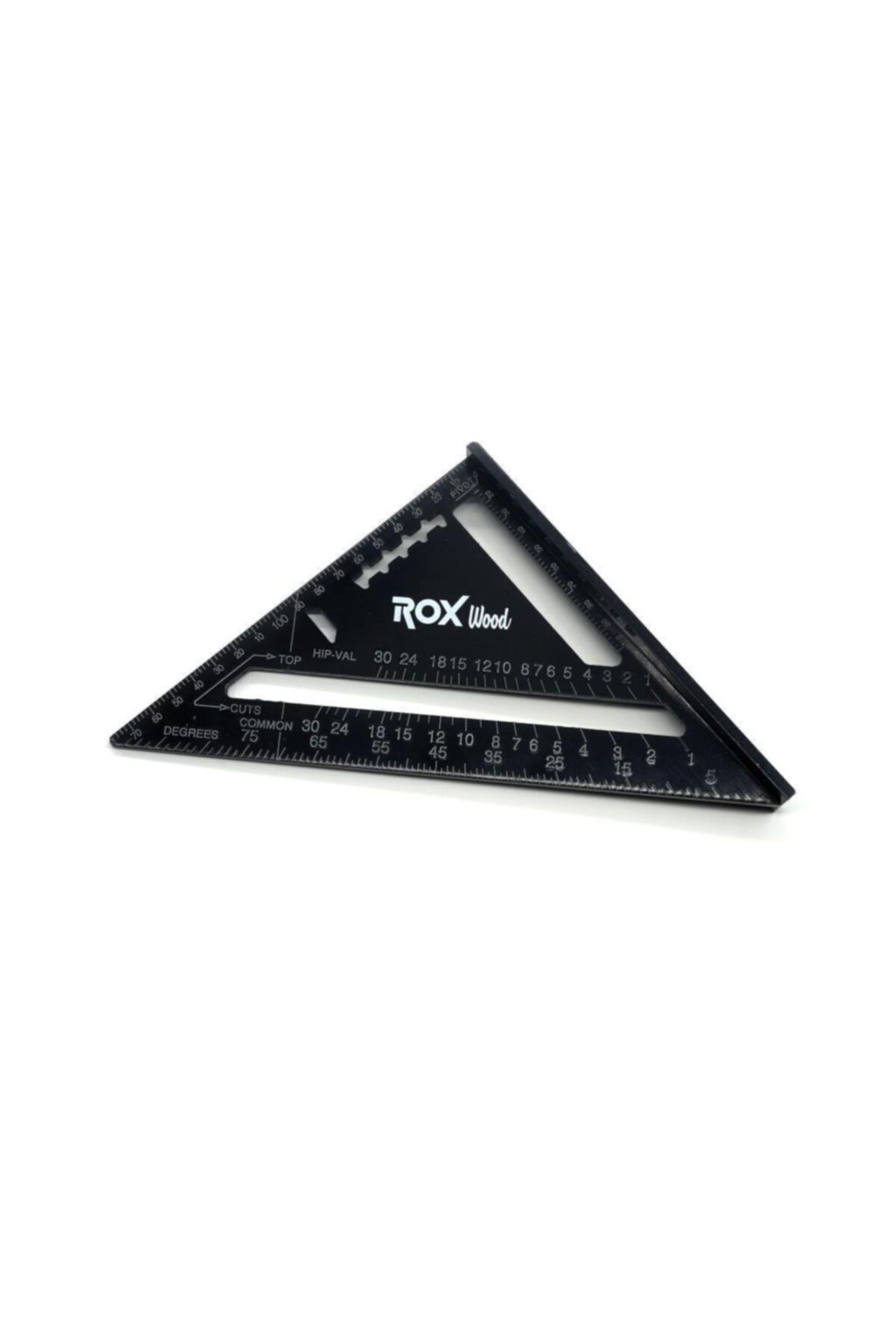 Rox Wood 0023 Alüminyum Üçgen Marangoz Gönye 175 mm