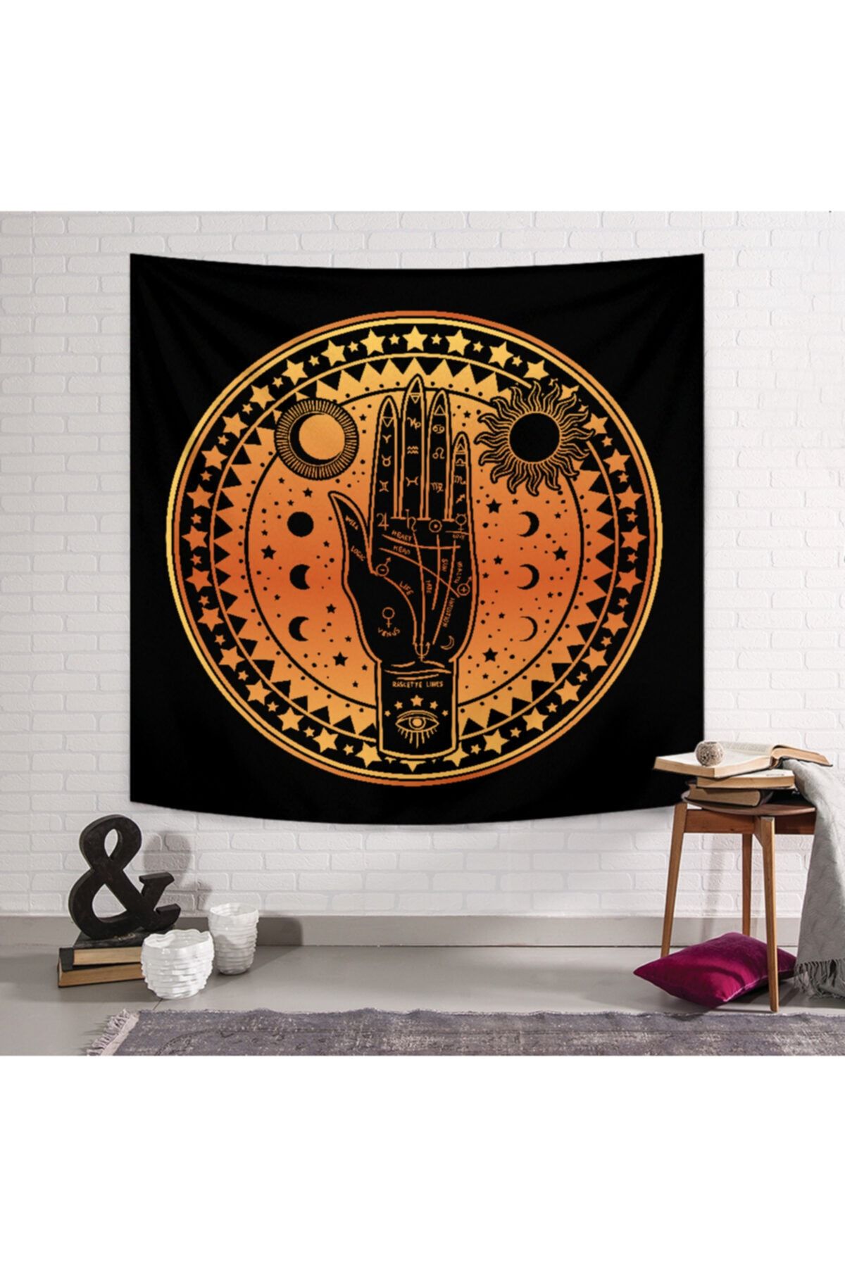 PASAJ HOME Witches Hamsa Duvar Örtüsü