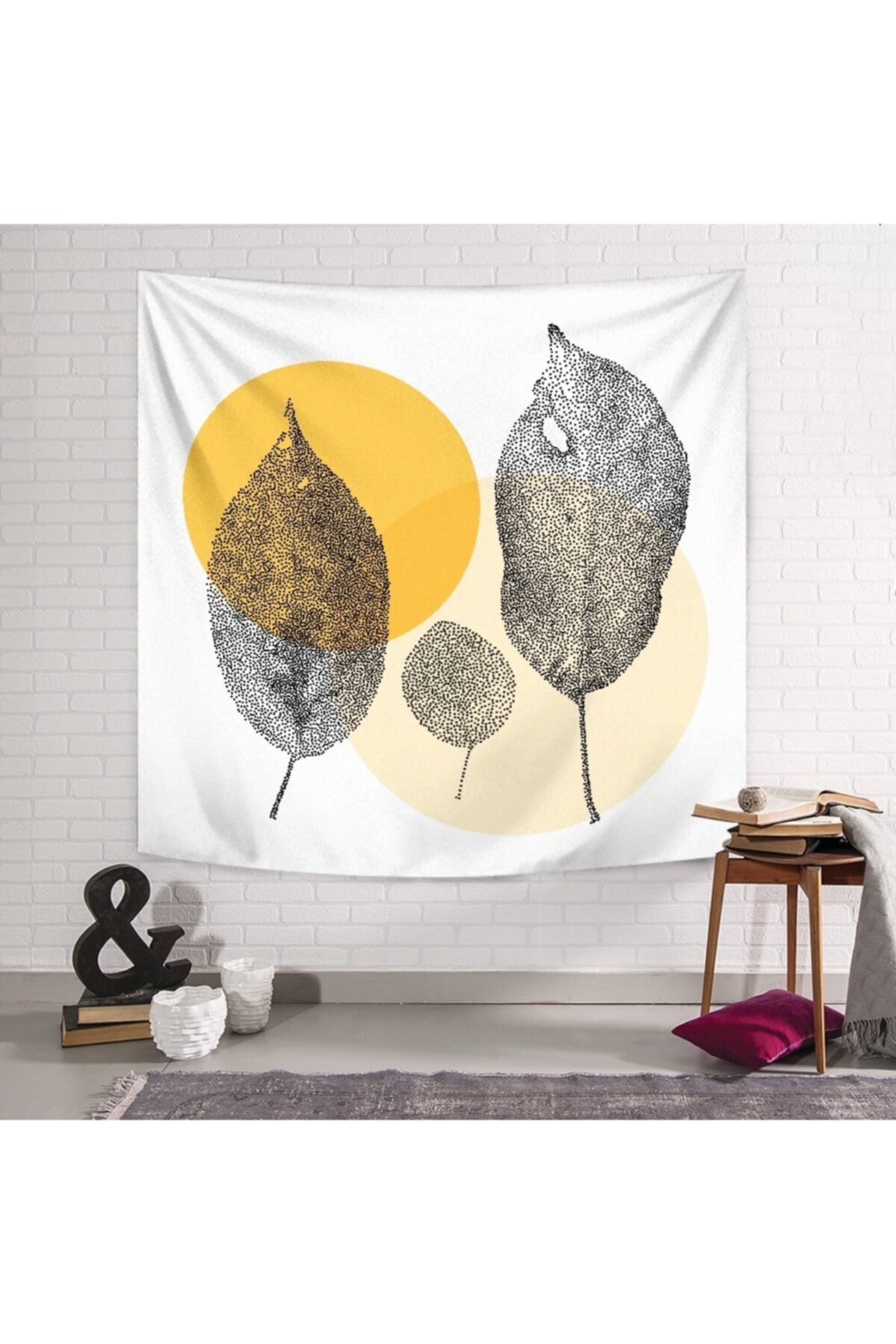 PASAJ HOME Tree Leaf Duvar Örtüsü