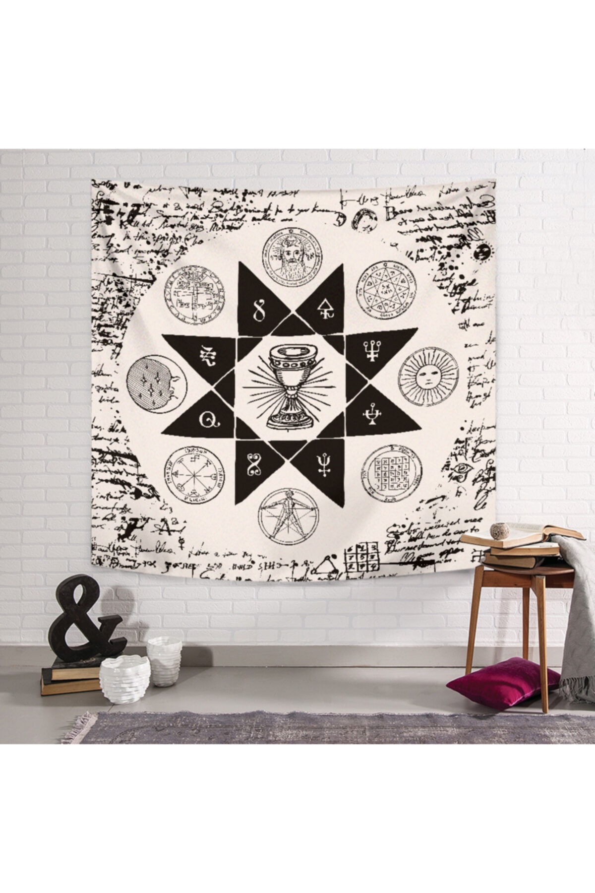 PASAJ HOME Occult Geometric Duvar Örtüsü