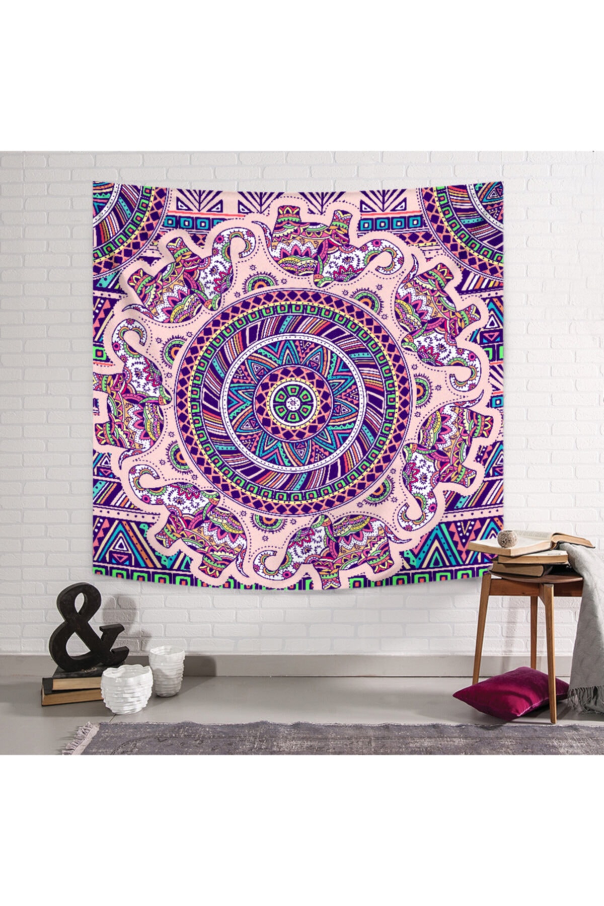 PASAJ HOME New Age Mandala Duvar Örtüsü