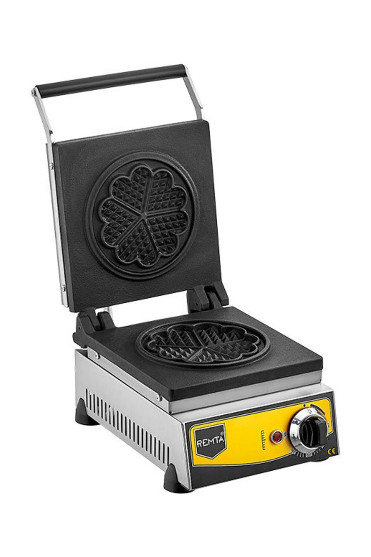 Remta Çiçek Model Waffle Makinası Elektrikli 16 cm