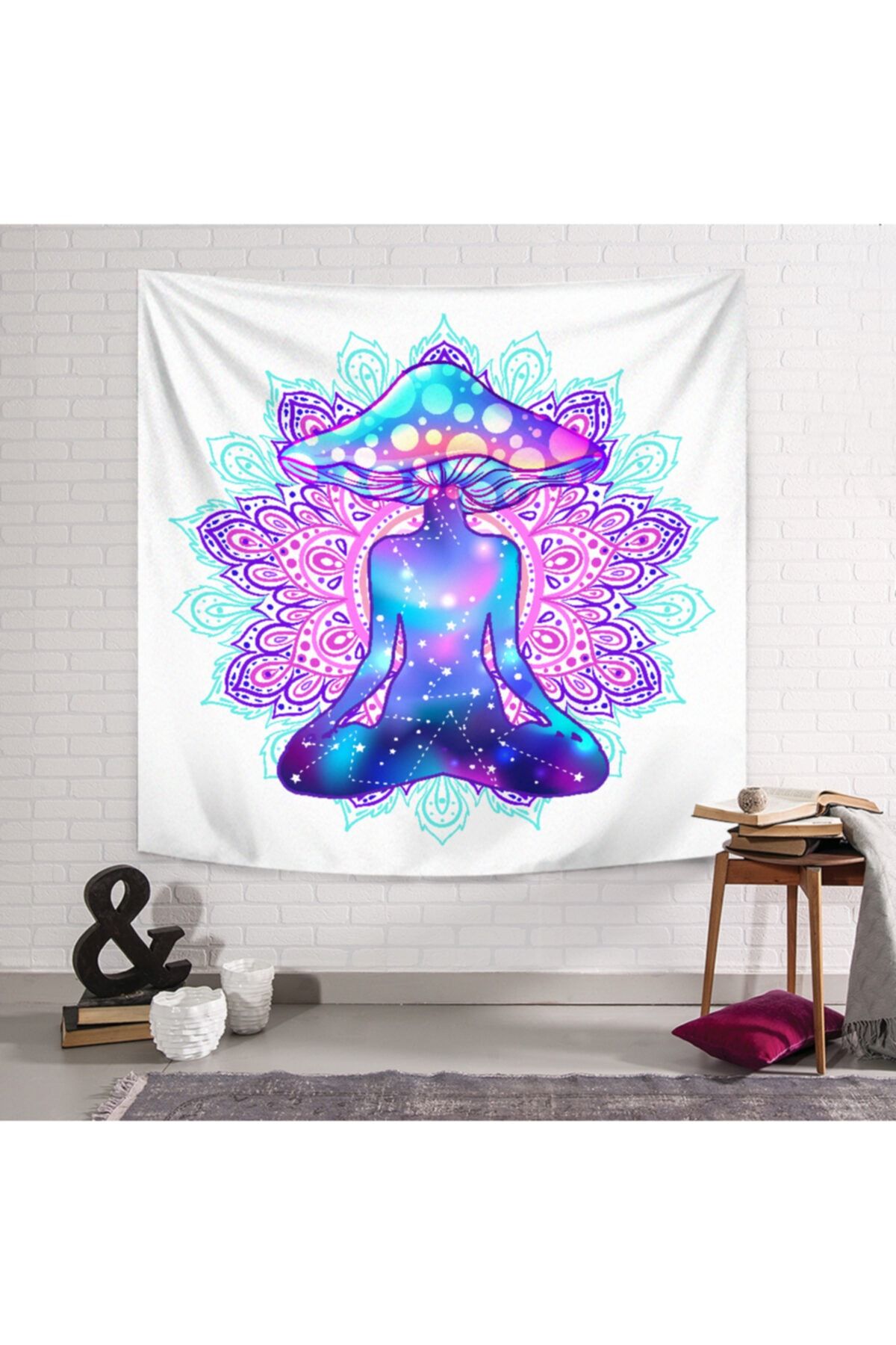 PASAJ HOME Asana Mantar Duvar Örtüsü