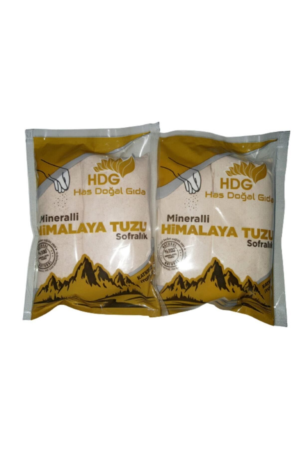 HAS DOĞAL GIDA Mineralli Himalaya Tuzu Öğütülmüş 500 gr 2 adet