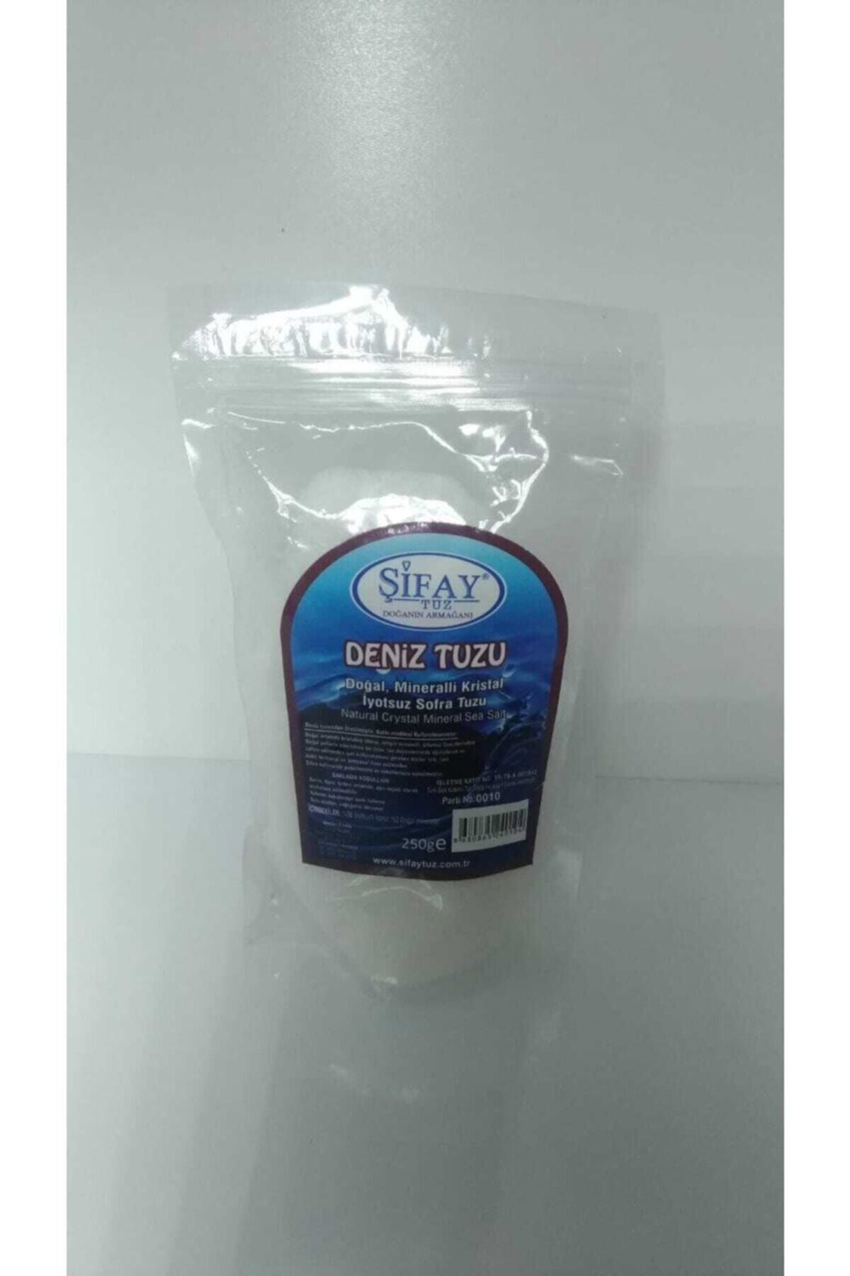 Şifay Tuz Deniz Tuzu Doğal, Mineralli Kristal Iyotsuz Softa Tuzu 250 gr