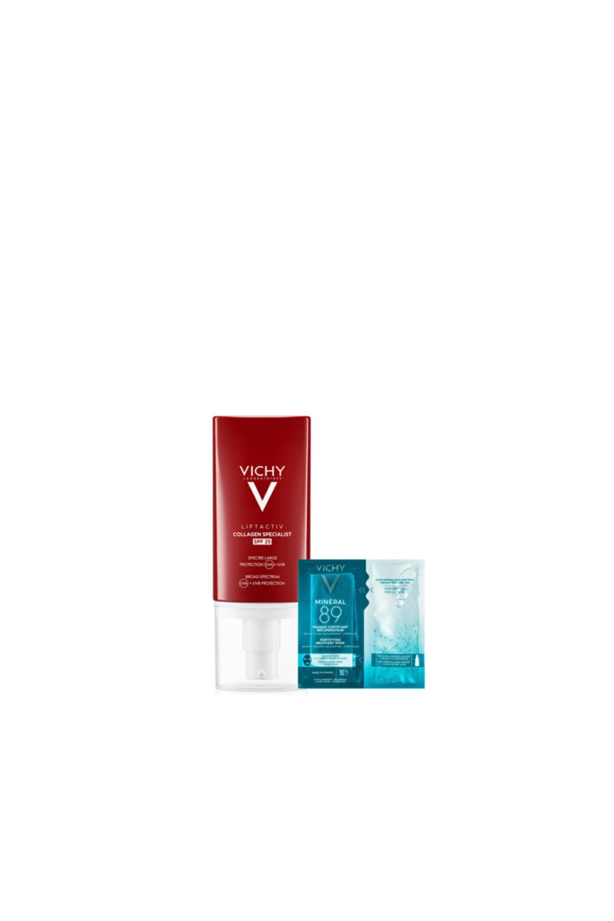 Vichy Liftactiv Collagen Yaşlanma Karşıtı Krem 50ml & Mineral 89 Maske 29g