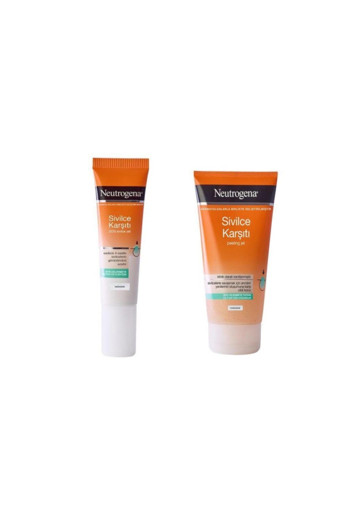 Neutrogena Sivilce Ve Akne Karşıtı Peeling Jel 2li Set