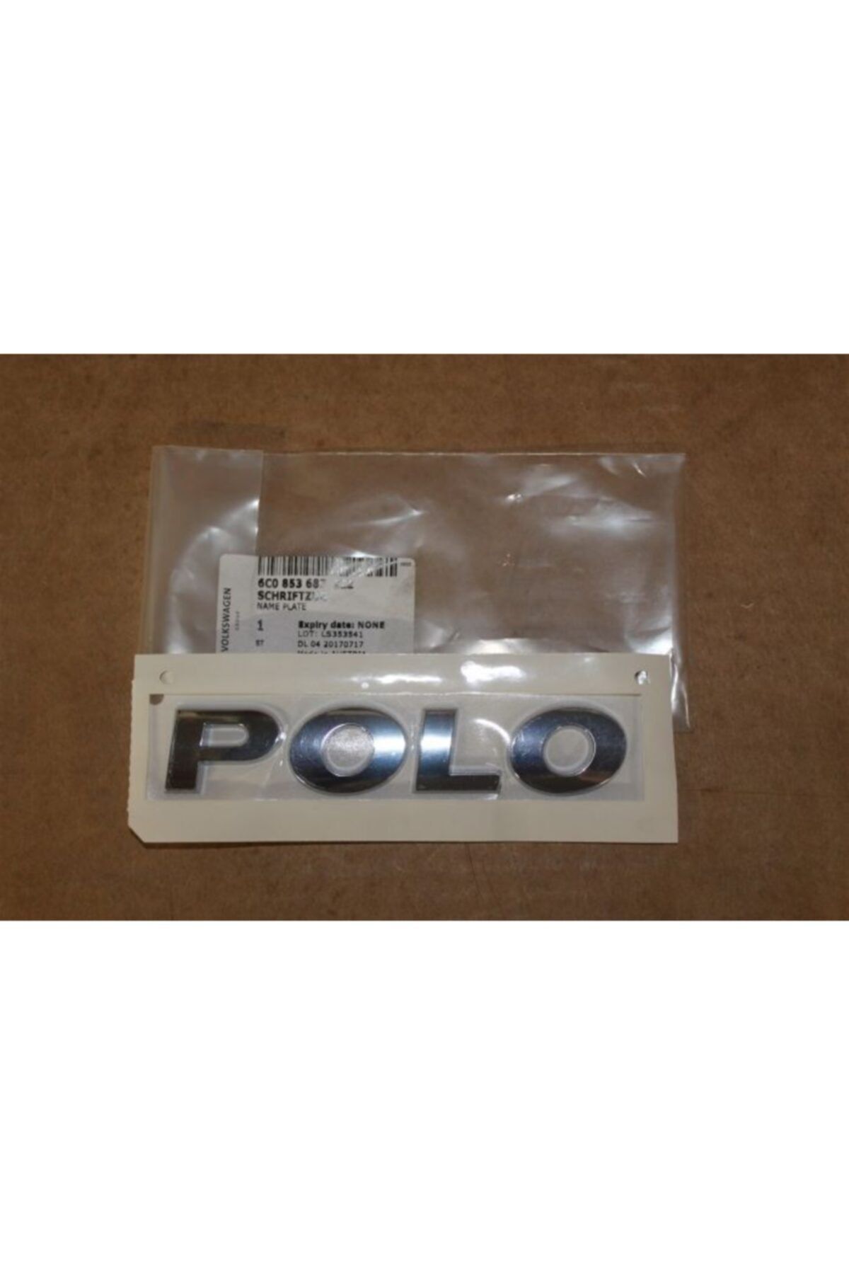 OEM Polo Bagaj Yazısı Orijinal 6c0853687