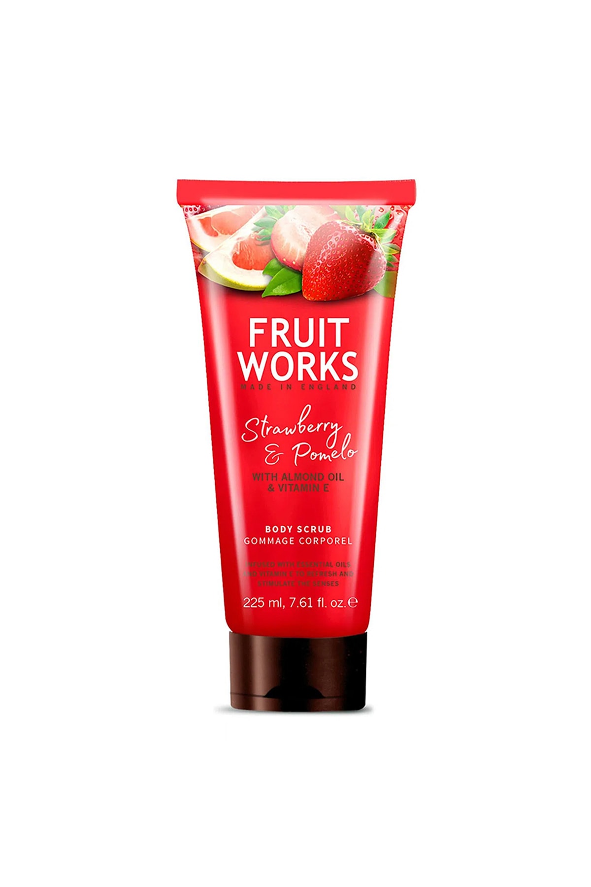 Fruit Works Bs Strawberry & Pomelo Vücut Peelingi 225 Ml