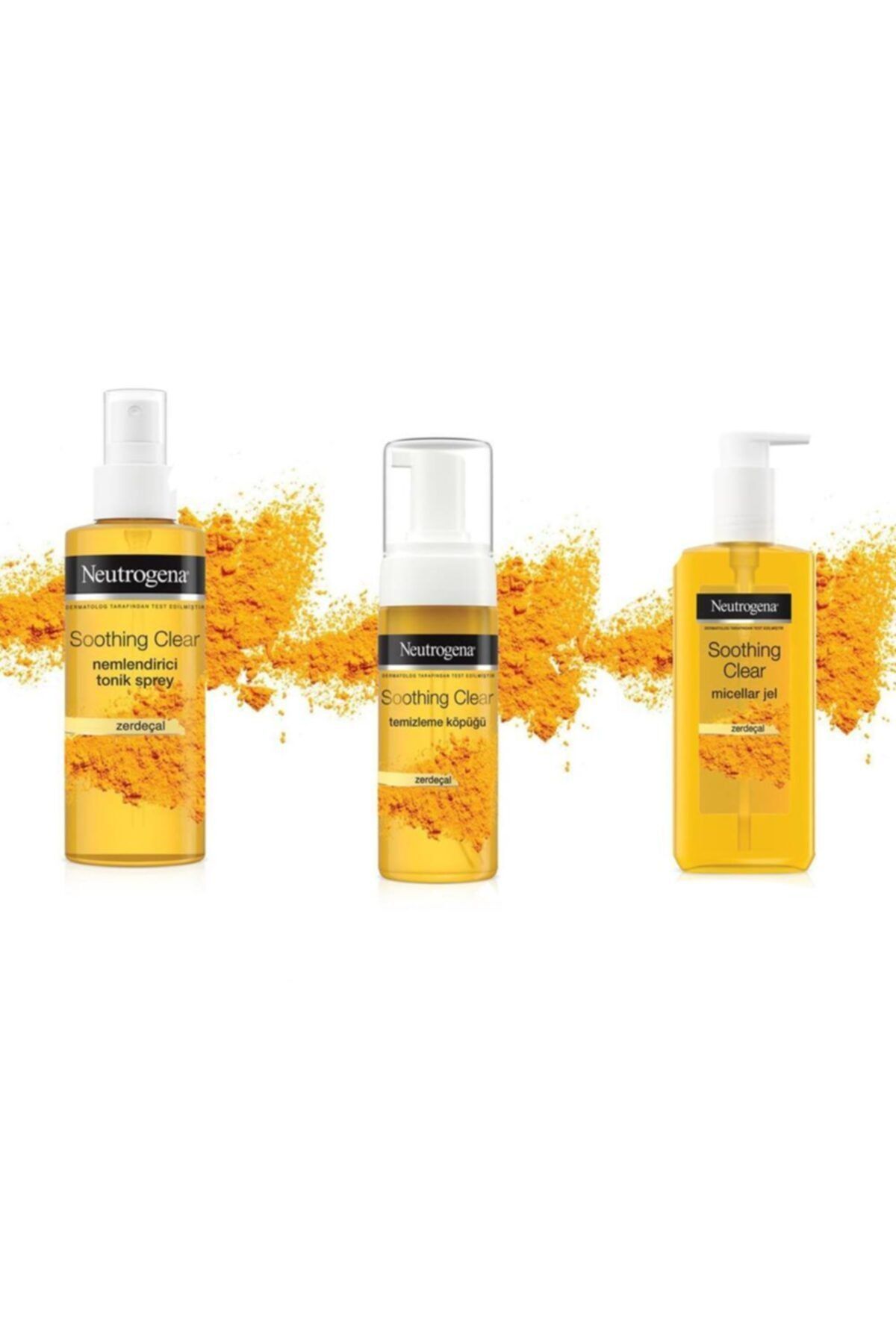 Neutrogena Soothing Clear Yüz Bakım Ve Temizleme 3lü Set