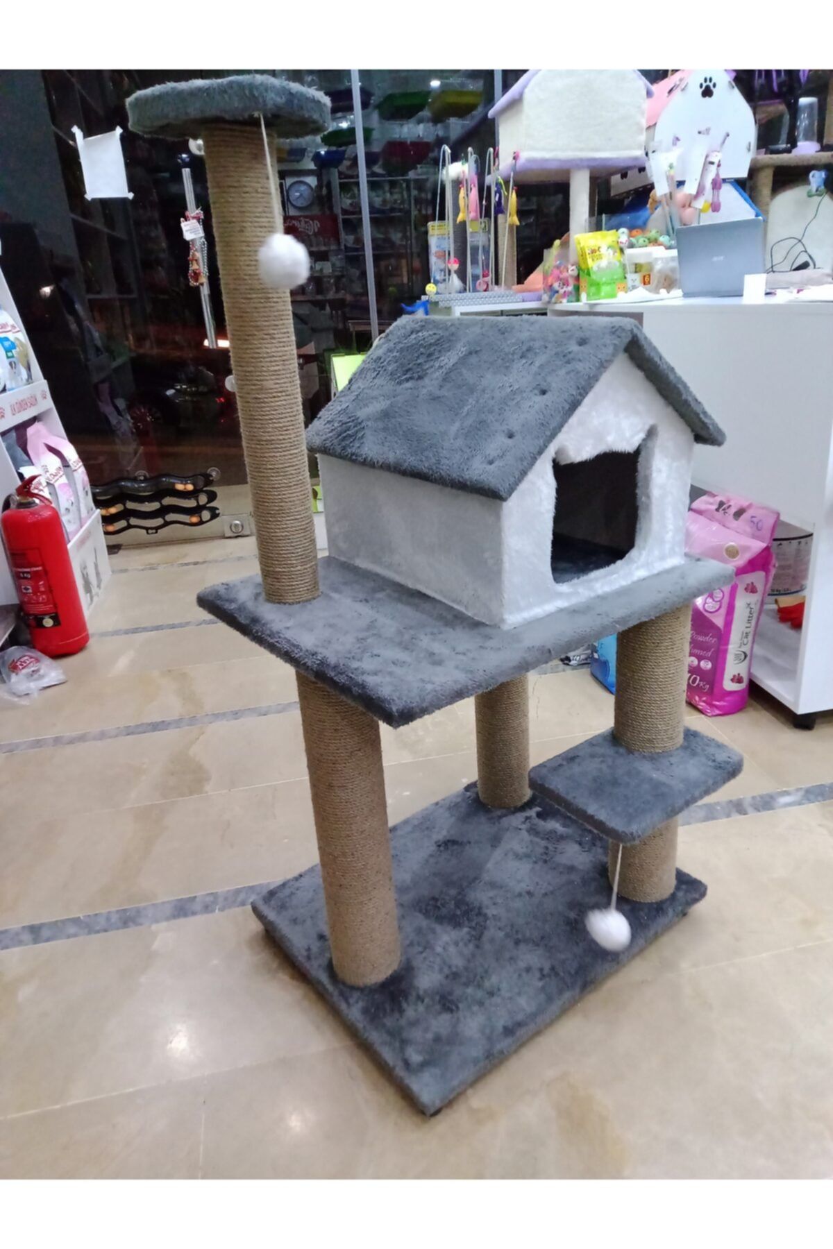 YÜCEL Kedi Evi 55x45x111