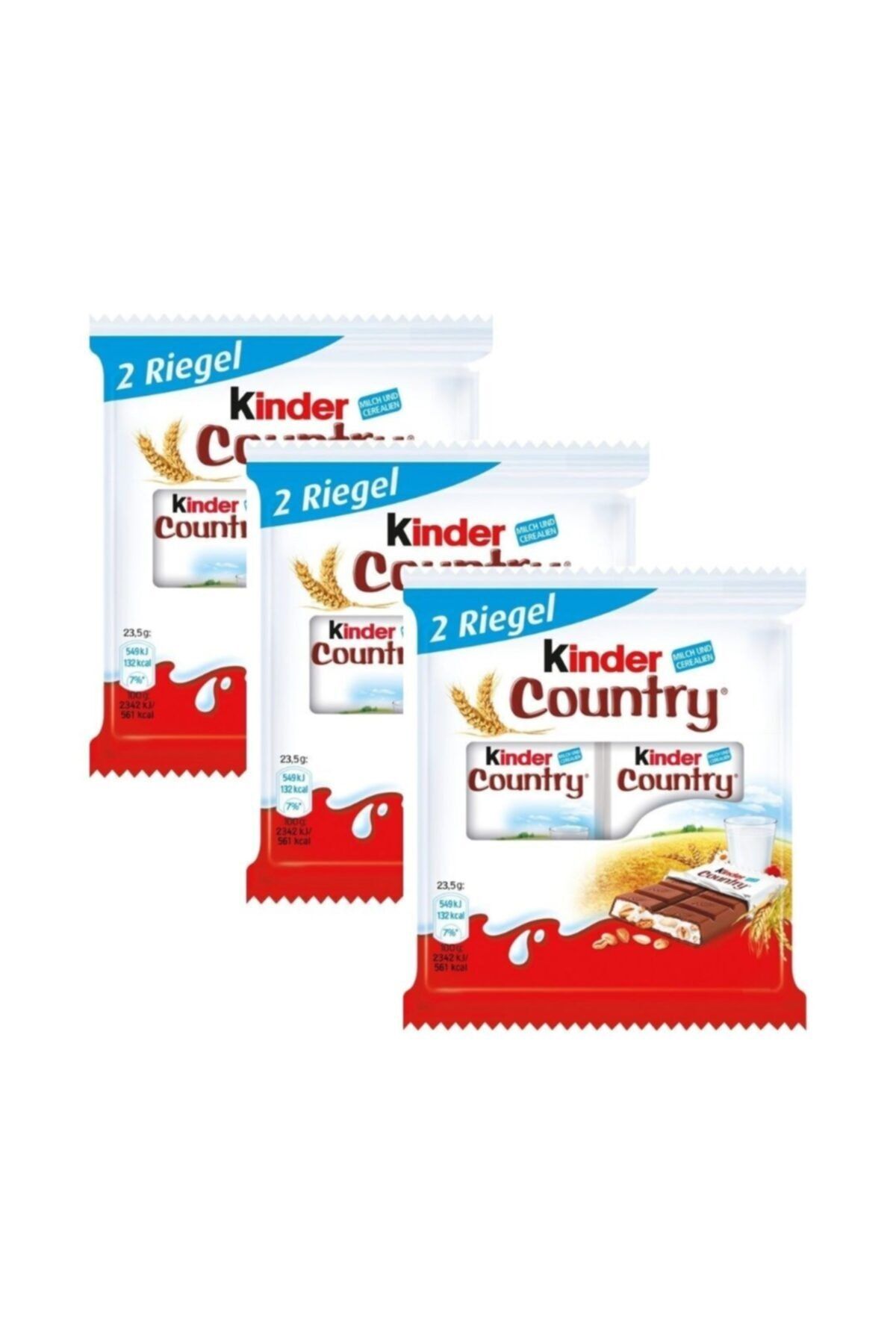 Kinder Country 2er Riegel, 47 Gr X3