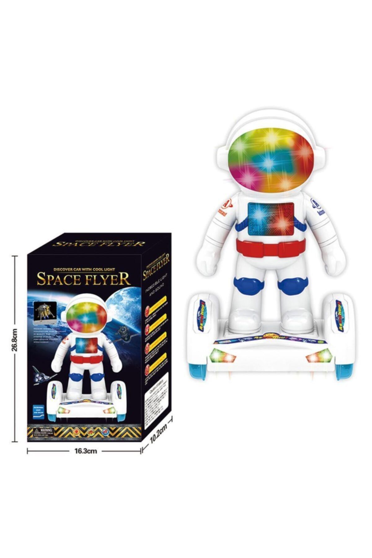 TORUTOYS Space Flyer Işıklı Sesli Roobot