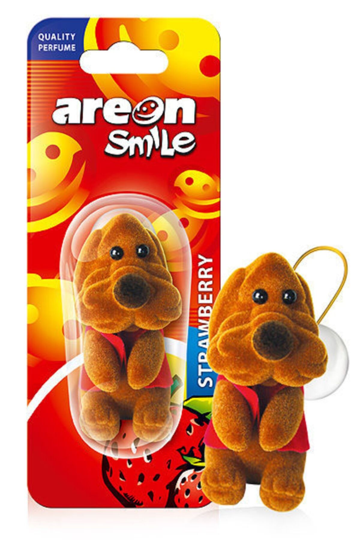 Areon Smıle Strawberry (KÖPEK) 'kaliteli Araç Kokusu'