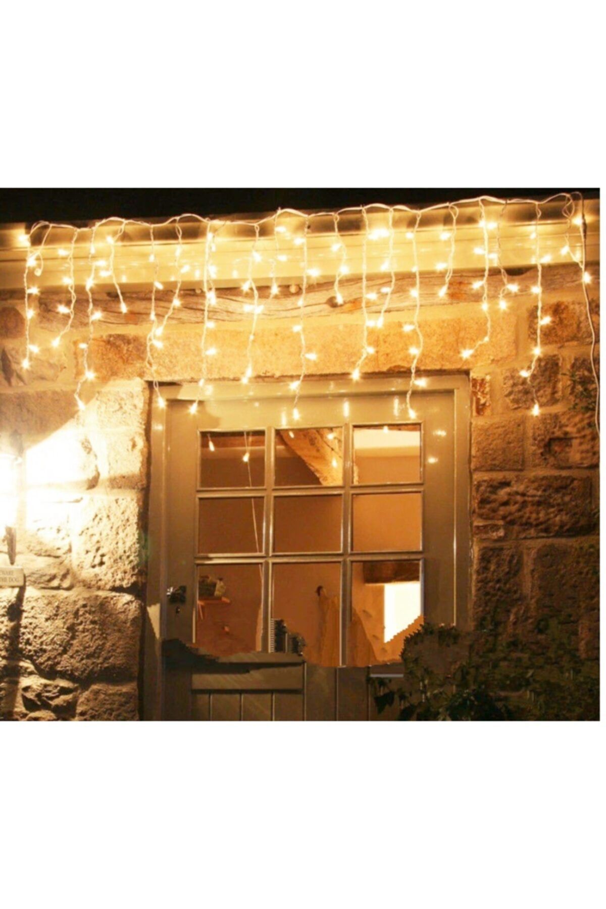 Fico Home Gün Işığı Saçak Led Perde Harika Görsellik Katar 2 X 1 Metre