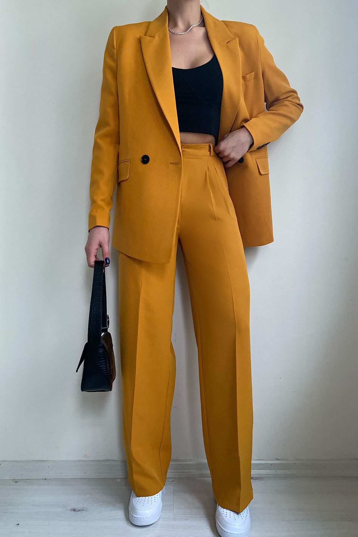 ANONCE STUDIO Yeni Palazzo Spring22 Özel Ceket Pantolon Takım 2