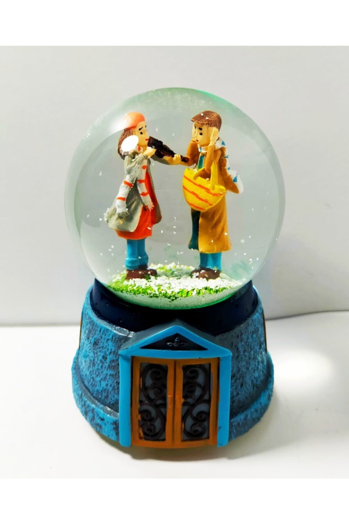 RahatRahatAl Aşk Temalı Orta Boy Kar Küresi Hediyelik Kar Küresi