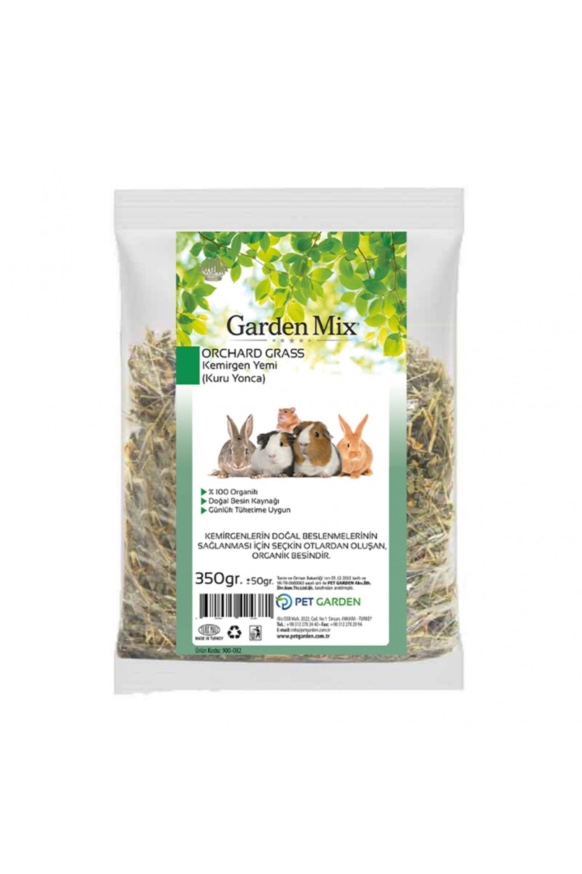 Gardenmix Organik Kuru Yonca Kemirgen Otu
