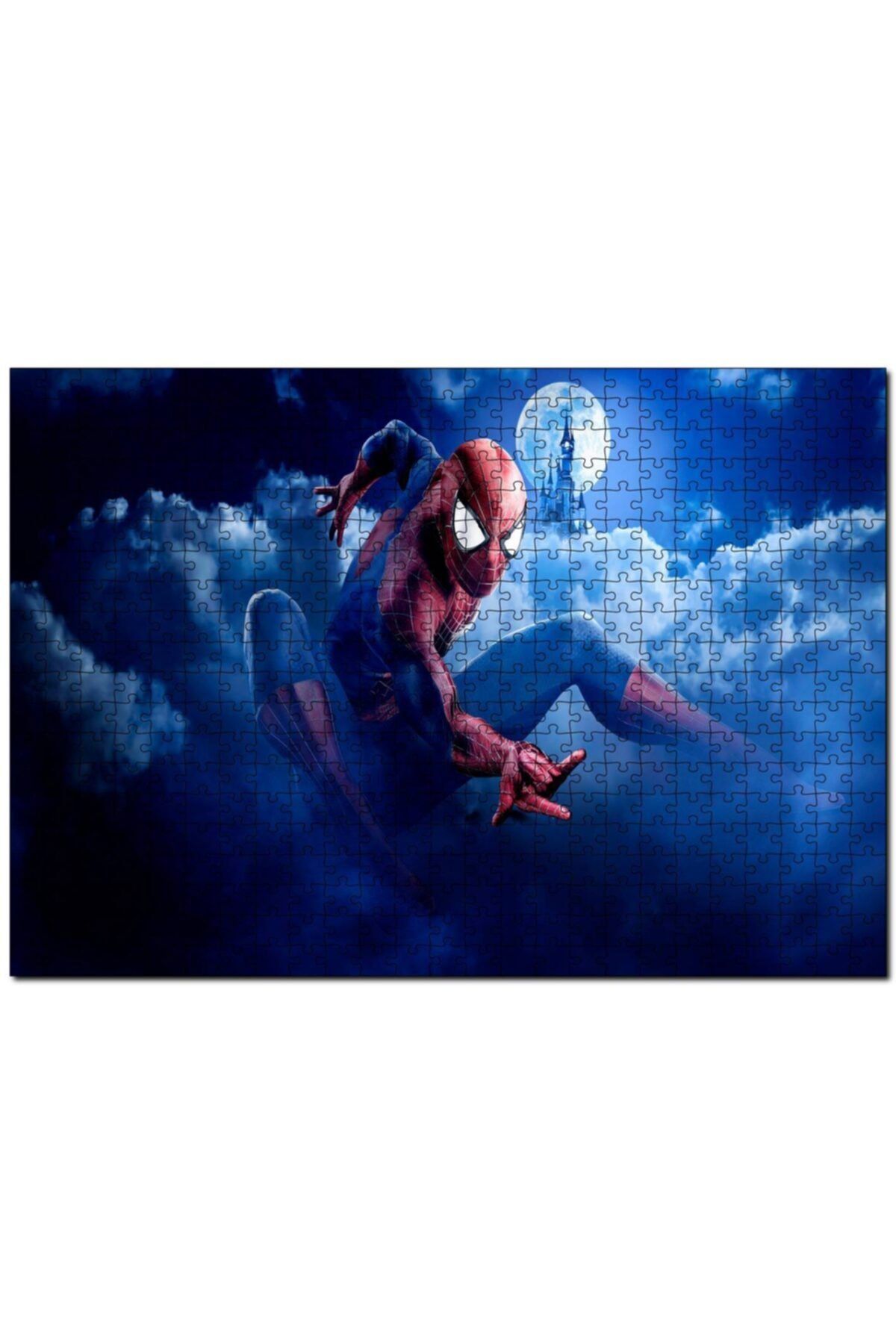 Cakapuzzle Marvel Karakteri Örümcek Adam Görseli 1000 Parça Puzzle Yapboz Mdf(ahşap)