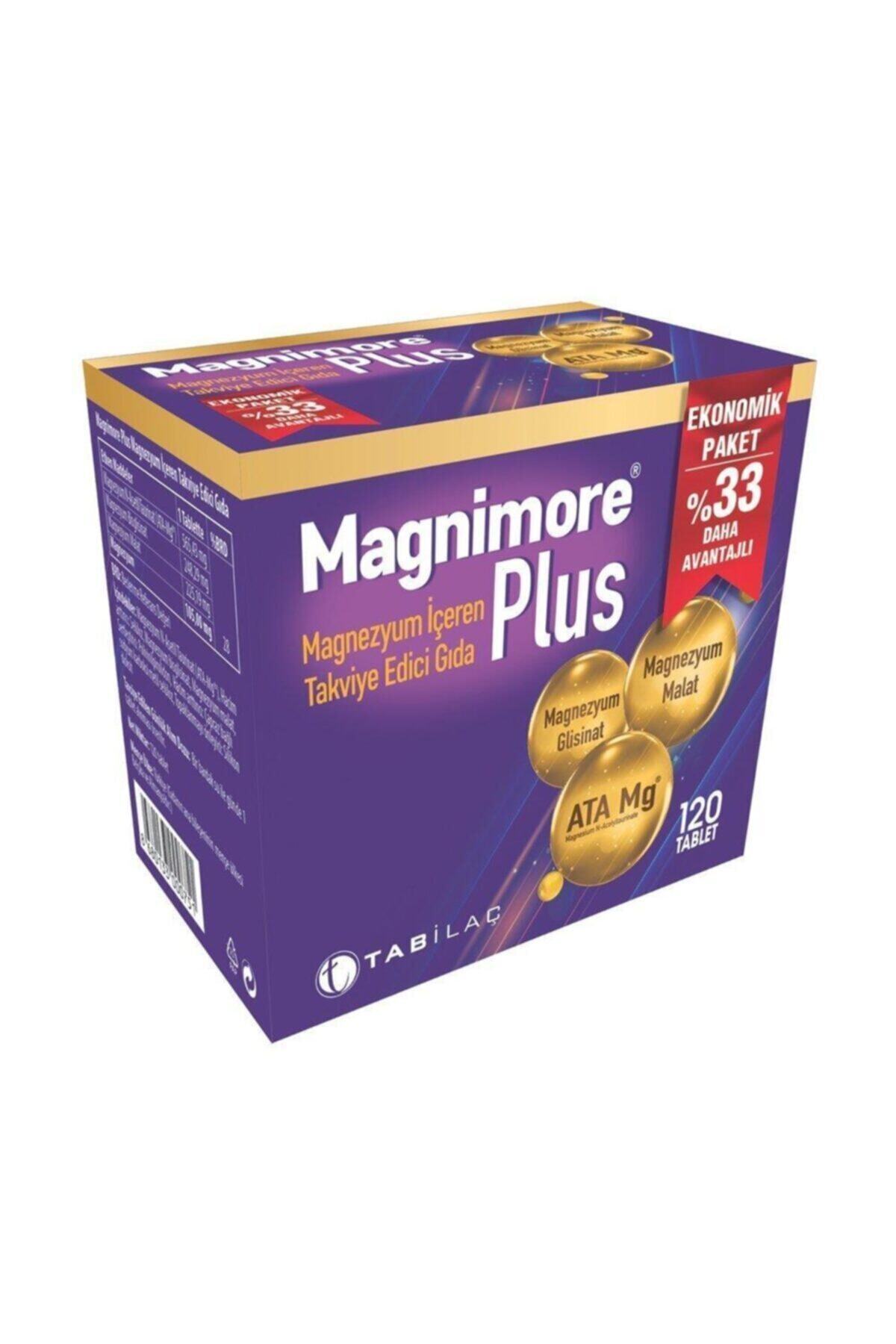 Magnimore Plus 120 Tablet Ekonomik Paket