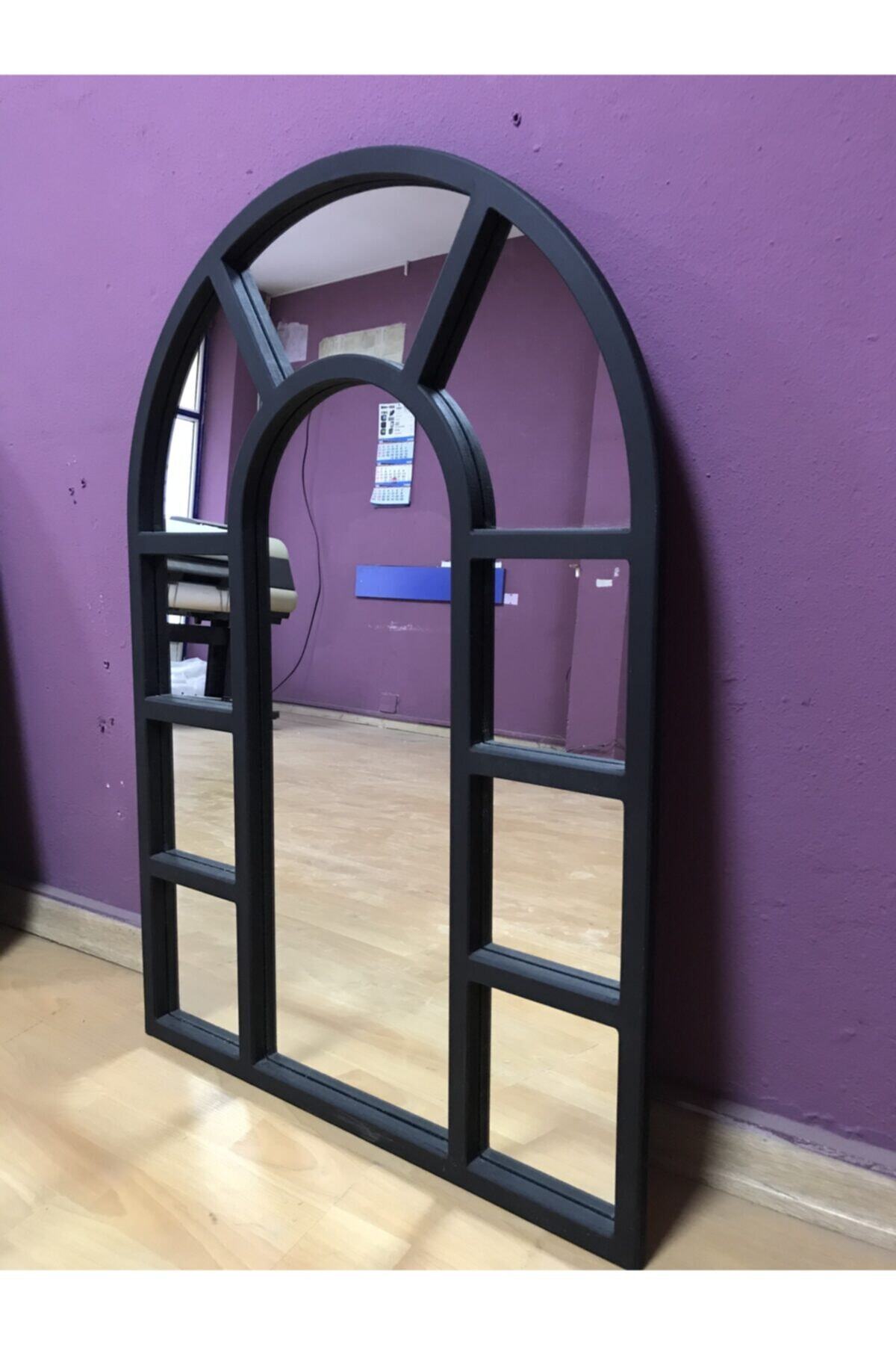 ÖZEL İMALAT 50x70 Dresuar Konsol Salon Aynası Siyah